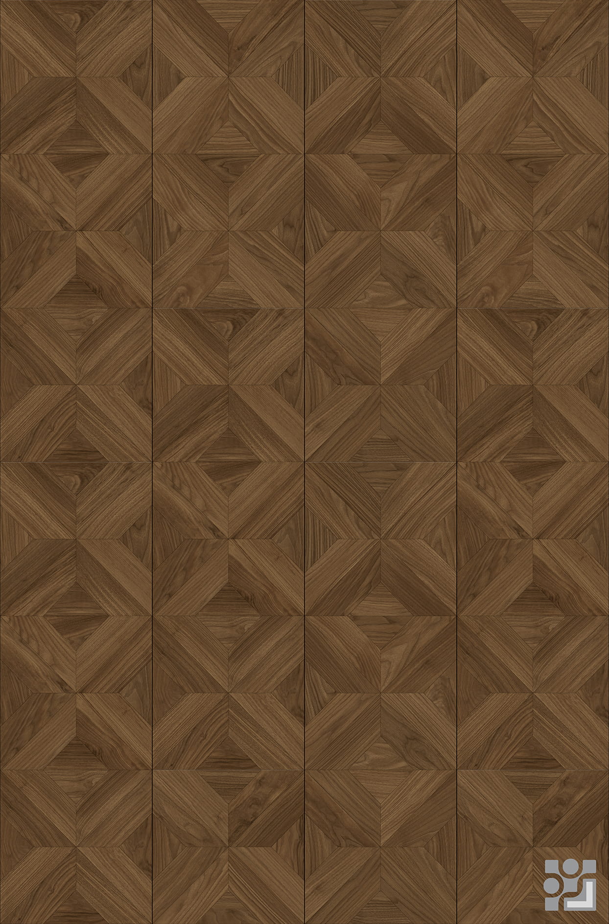 Versailles Star Parquet floor decorative paper-4