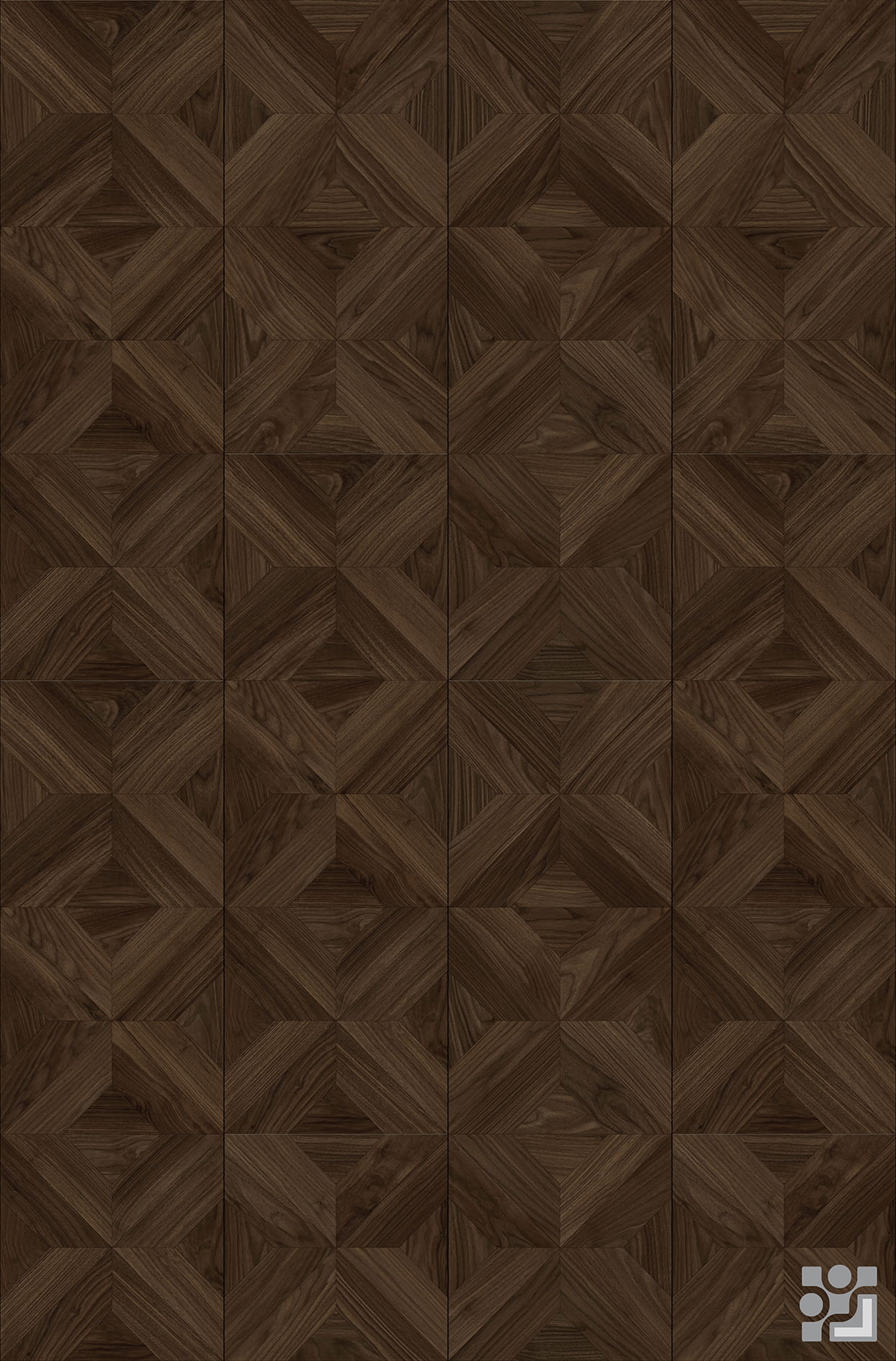 Versailles Star Parquet floor decorative paper-8