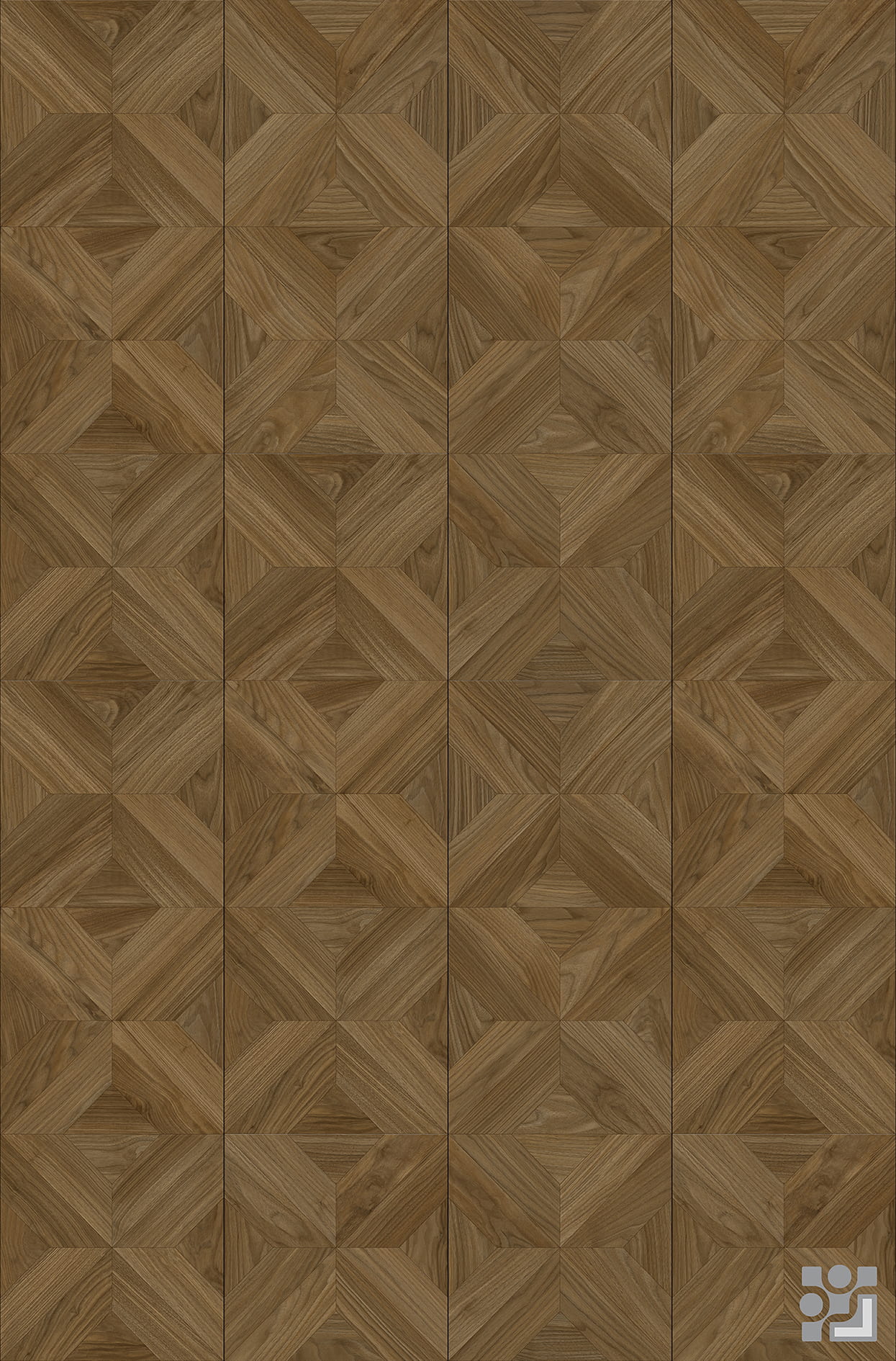 Versailles Star Parquet floor decorative paper-9