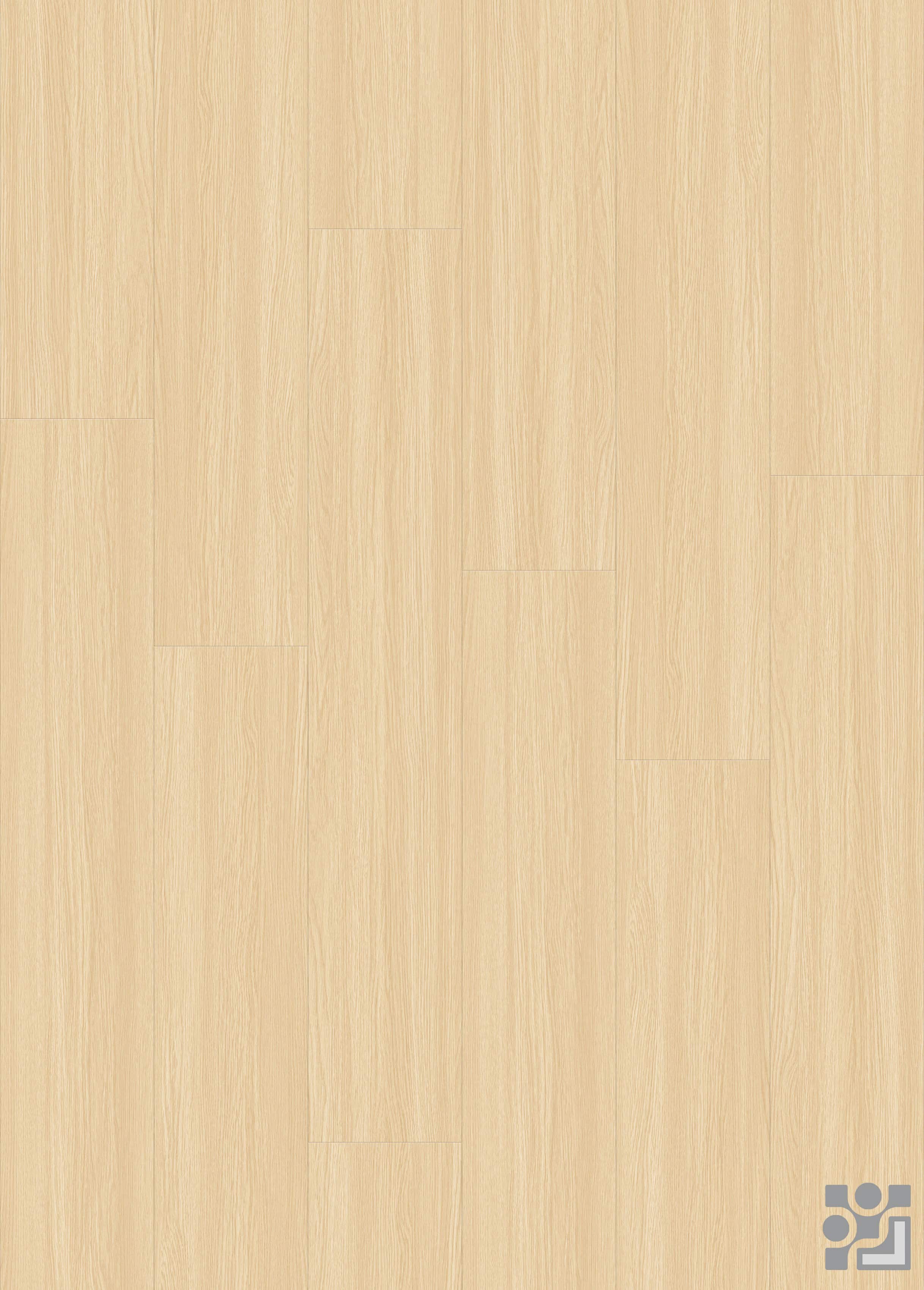 Light honey-blonde Edensor Oak decorative paper with fine straight grain and subtle half-cathedral wood patterns