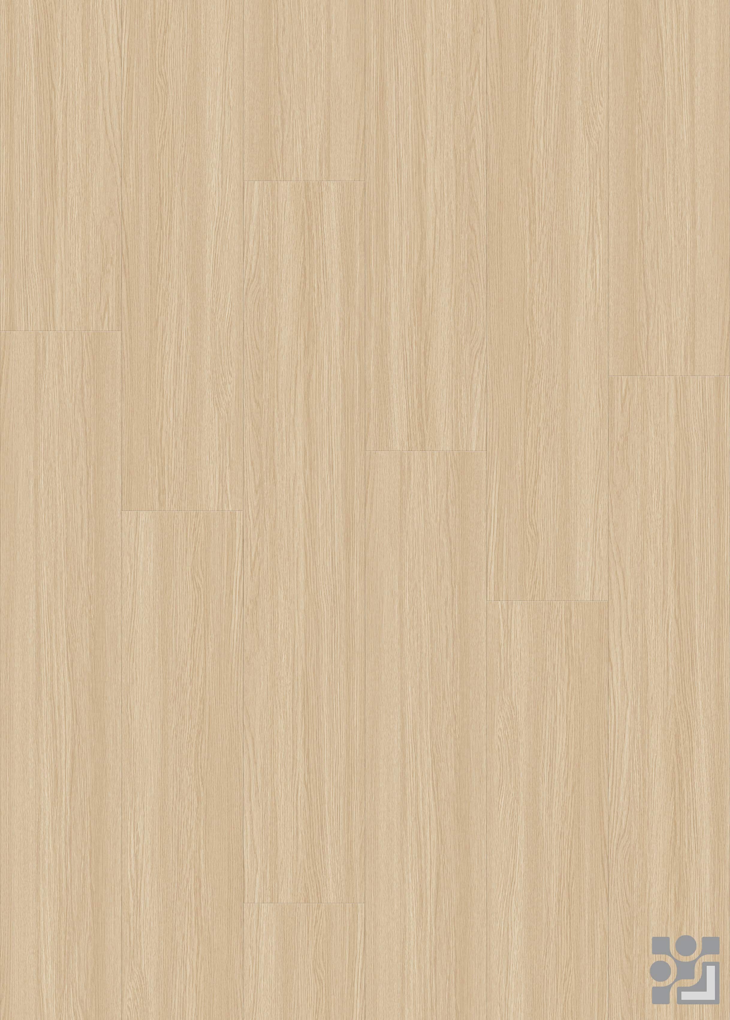 Light honey-blonde Edensor Oak decorative paper with fine straight grain and subtle half-cathedral wood patterns