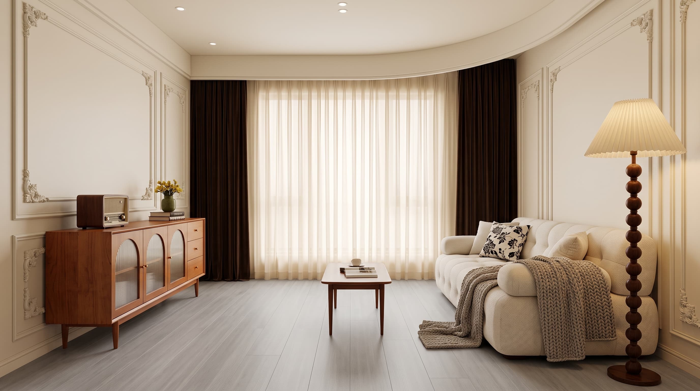 Roland Garros Oak_Floor,Ceiling,Oak,Hickory,Straight Grain,Semi-crown Grain,Chevron,Triangulation
