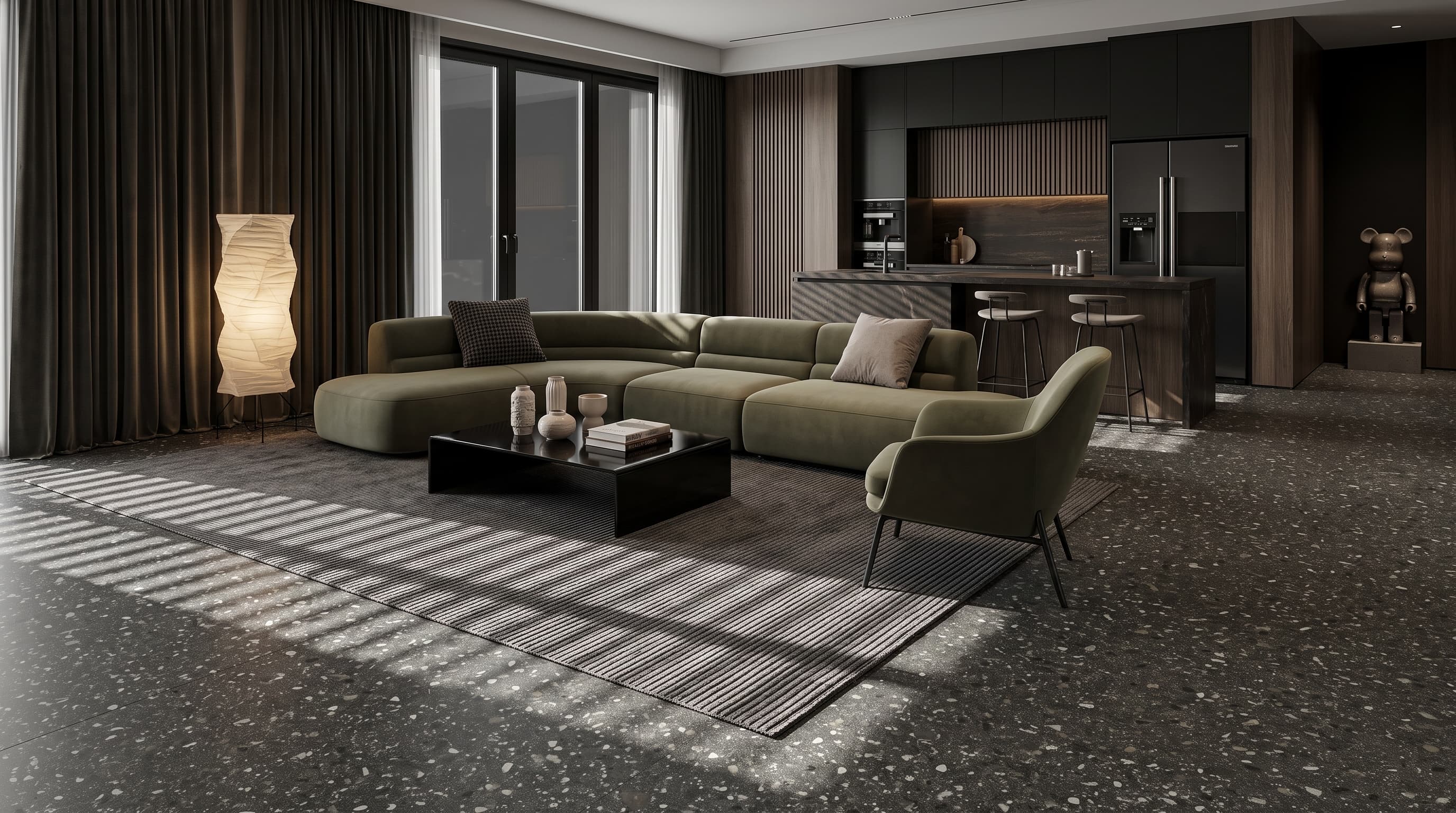 Monaco Terrazzo_Floor,Oak,Straight Grain,Chevron