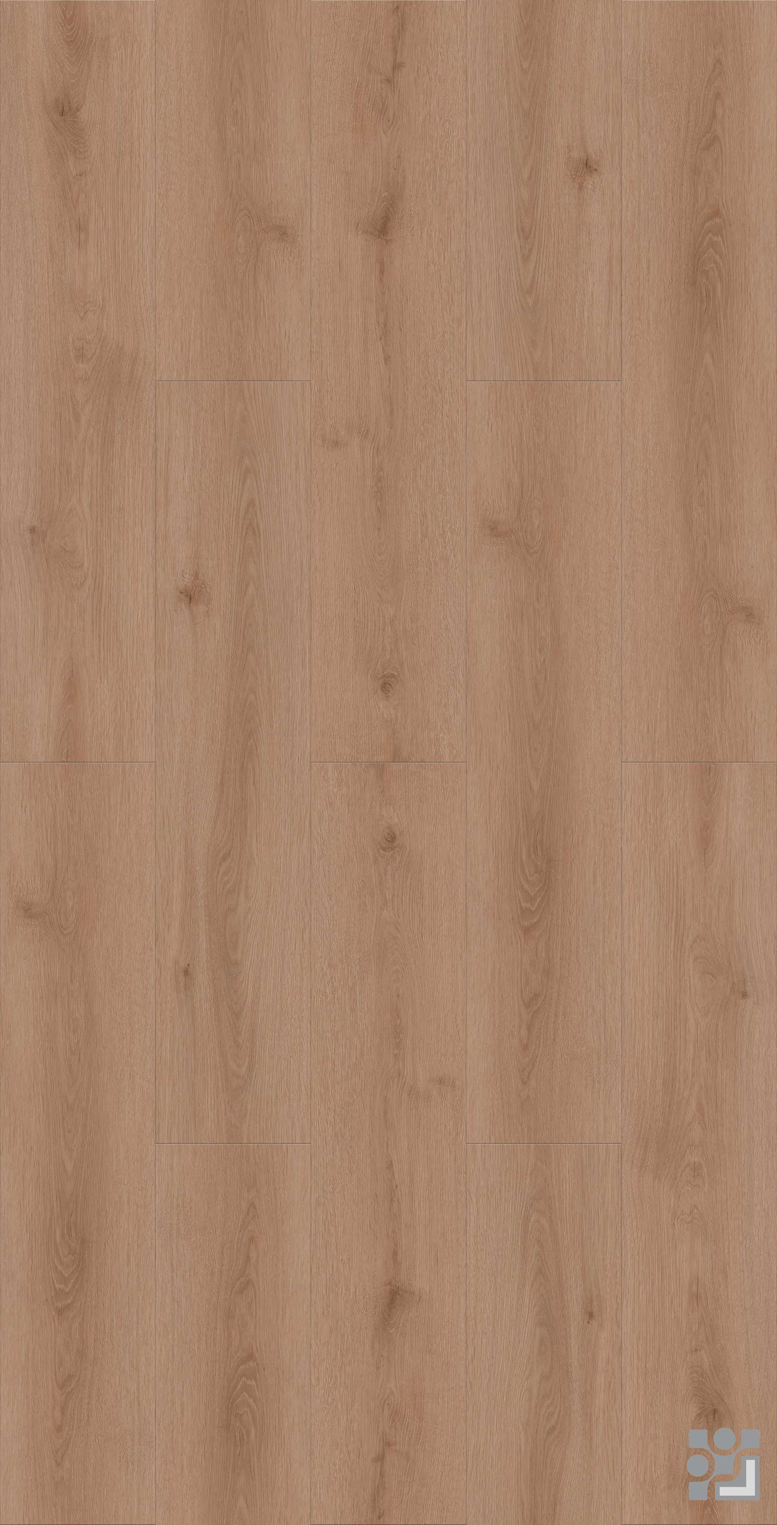 Queensland Oak flooring decorative paper with fine straight grain, slender cathedral patterns and scattered natural knots-7