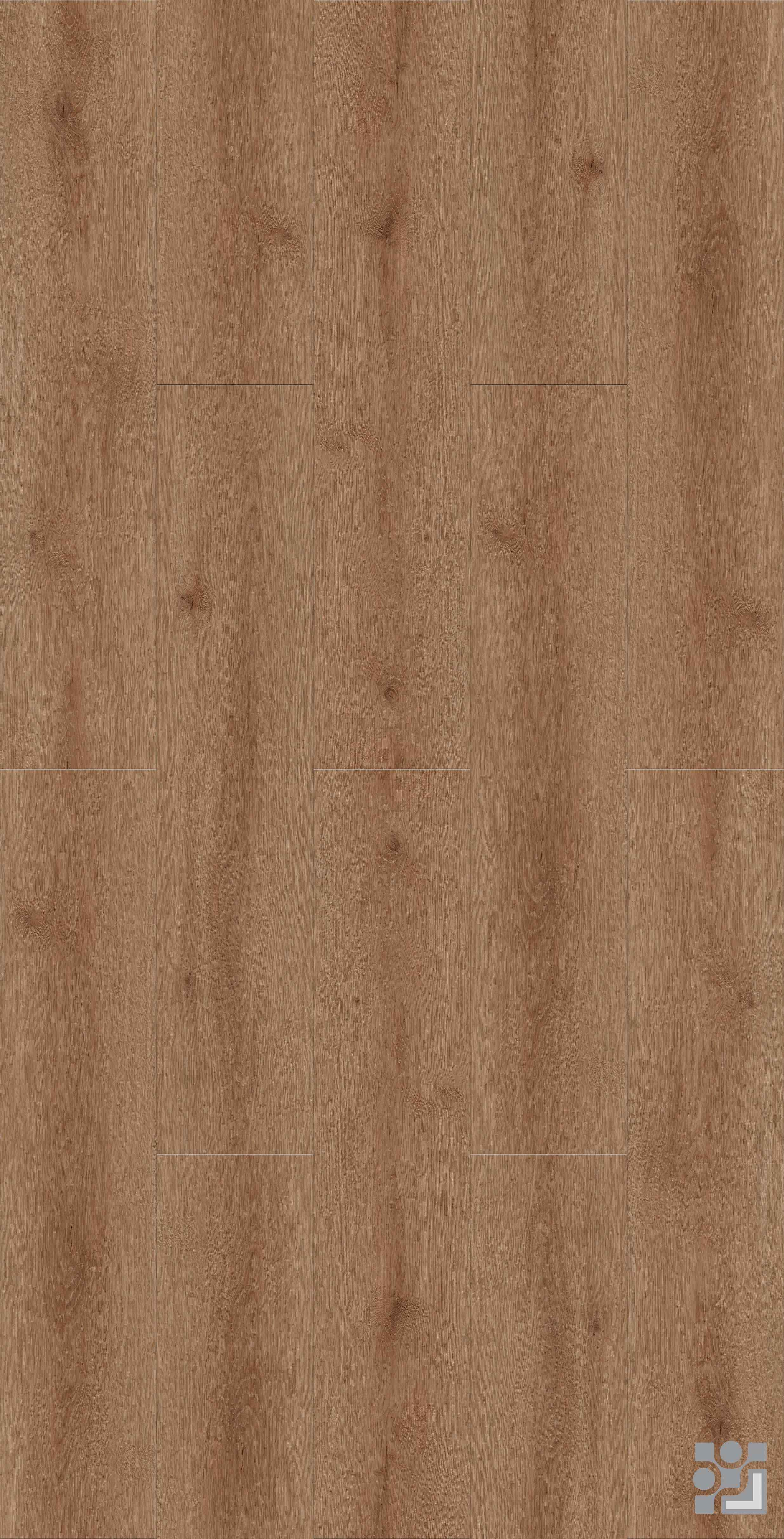Queensland Oak flooring decorative paper with fine straight grain, slender cathedral patterns and scattered natural knots-2