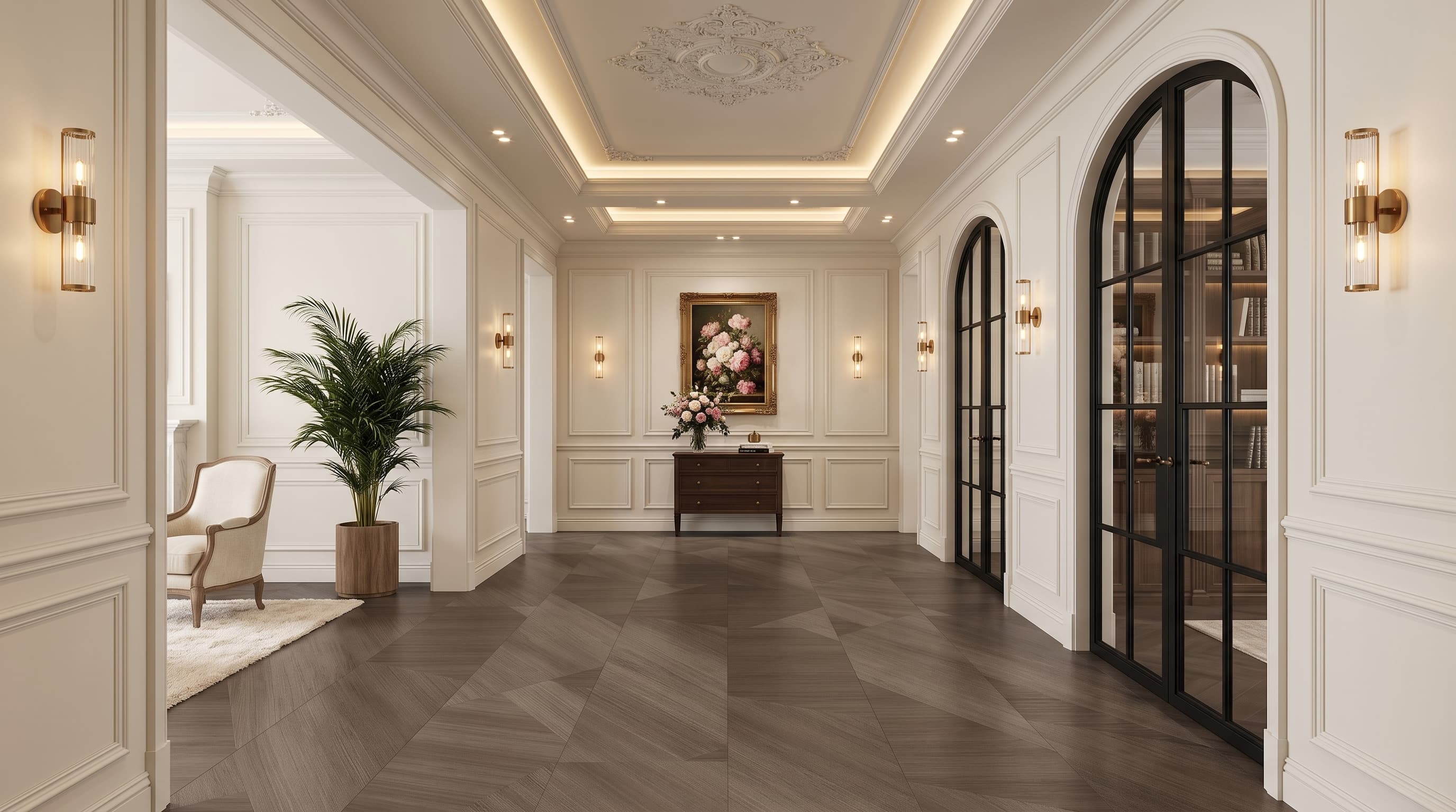 Merimee Parquetry_Floor,Oak,Straight Grain,Chevron