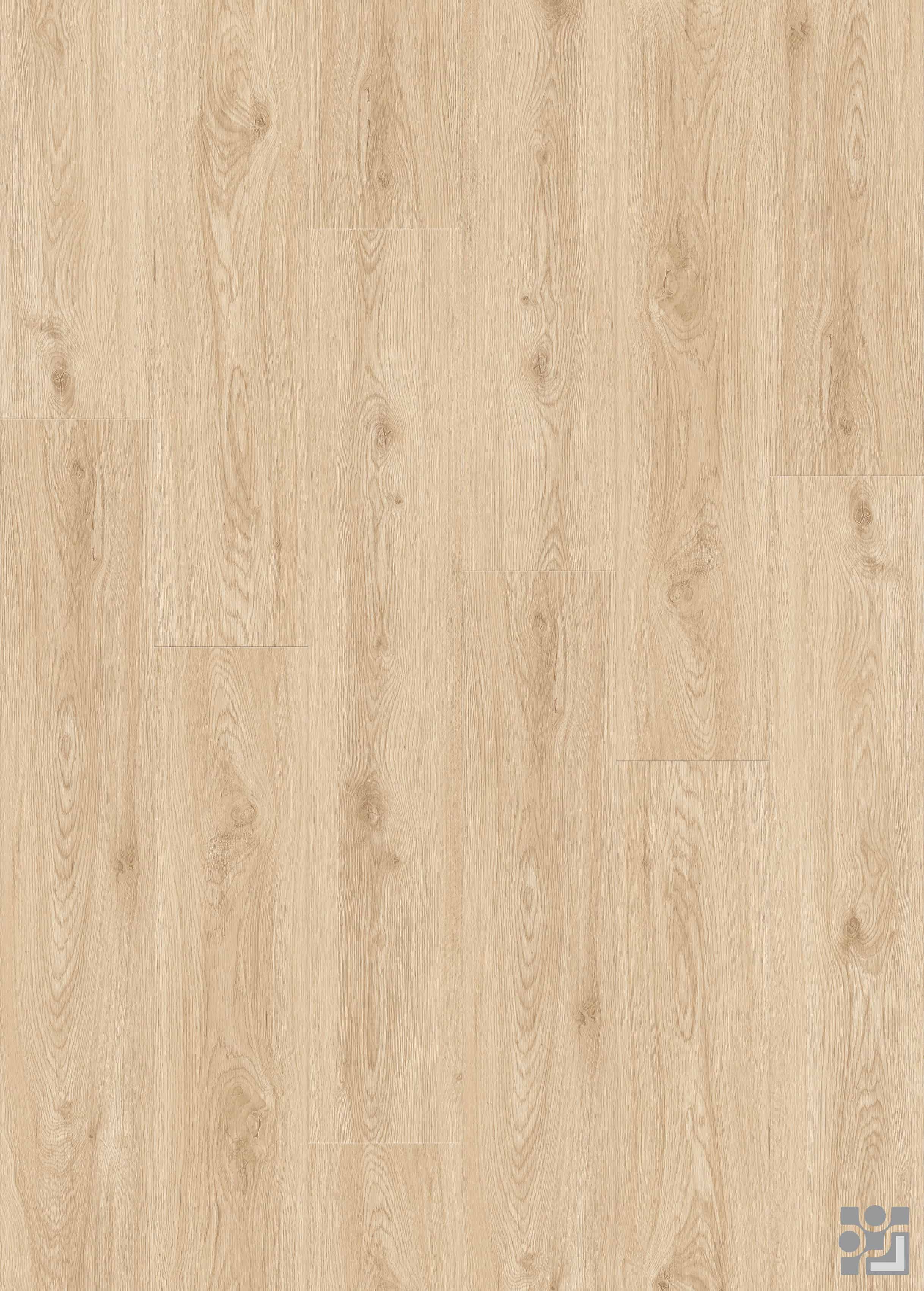 Franz Oak flooring decorative paper with flowing cathedral grain, fine straight lines and expressive natural knots-7