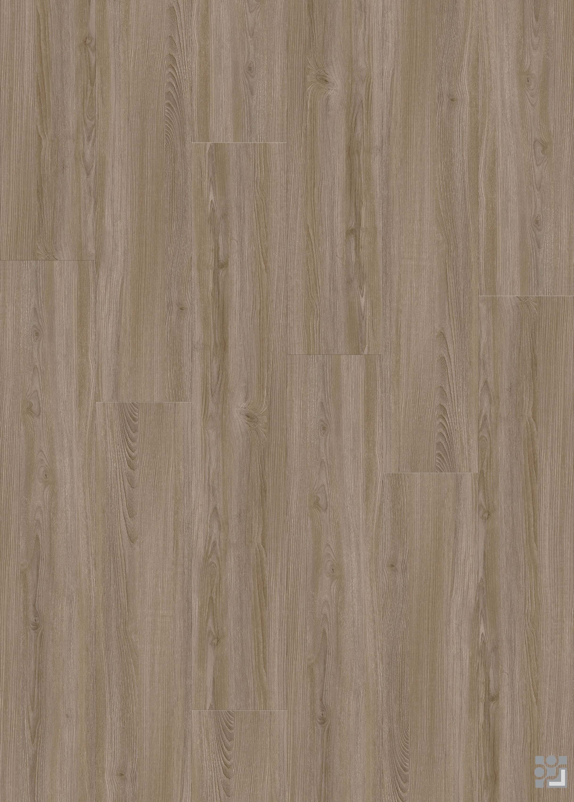 Moca Oak decorative paper with fine straight grain, soft cathedral patterns and subtle natural knots