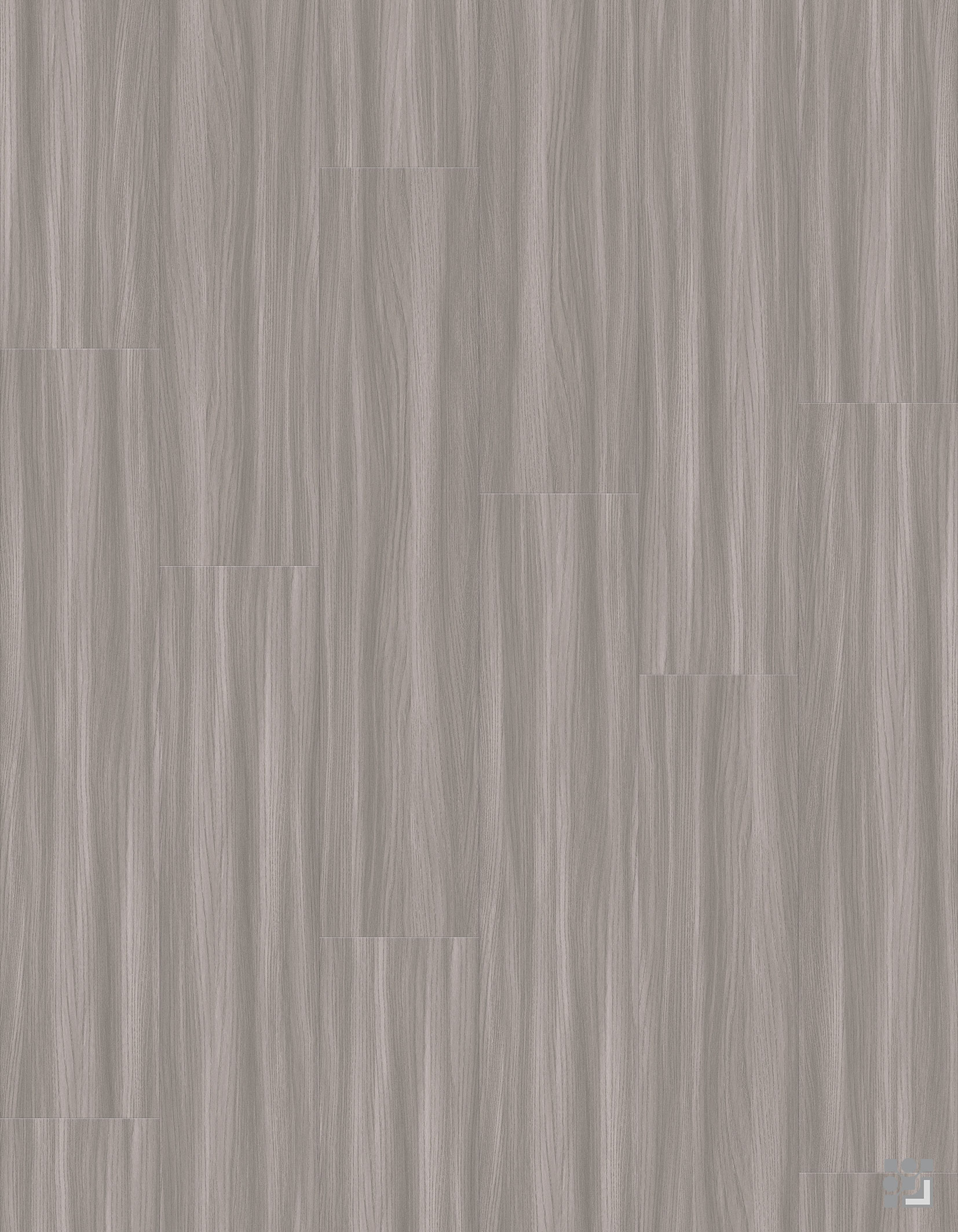 Bailene Oak flooring décor paper with fine straight grain and subtle flowing wood patterns