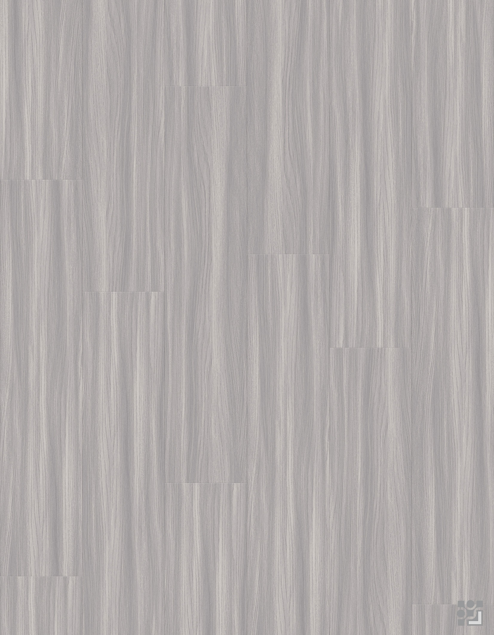 Bailene Oak flooring décor paper with fine straight grain and subtle flowing wood patterns