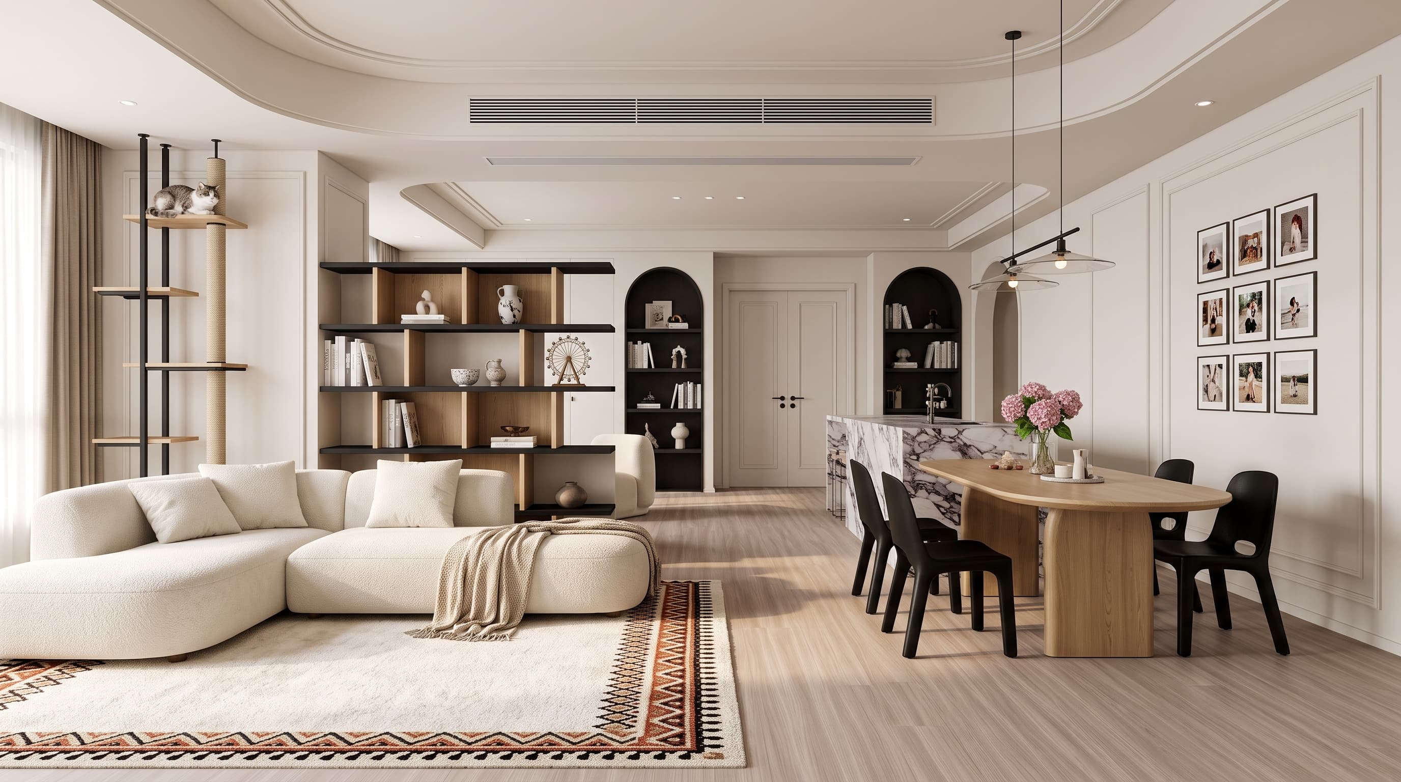 Bailene Oak flooring and a soft airy ambience
