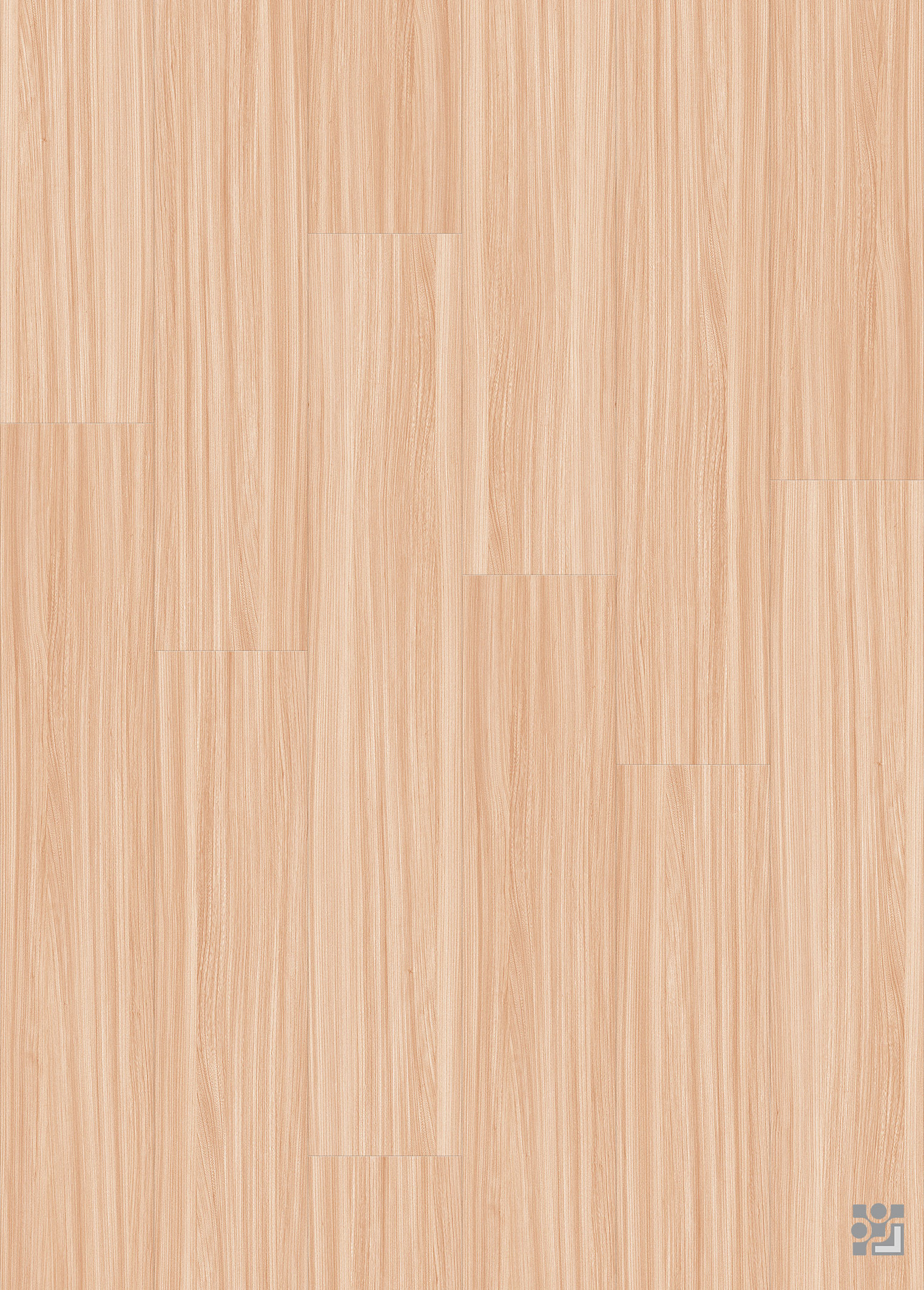 Pale sand-beige Mandalay Teak decorative surface with dense fine linear grain and subtle curved wood patterns
