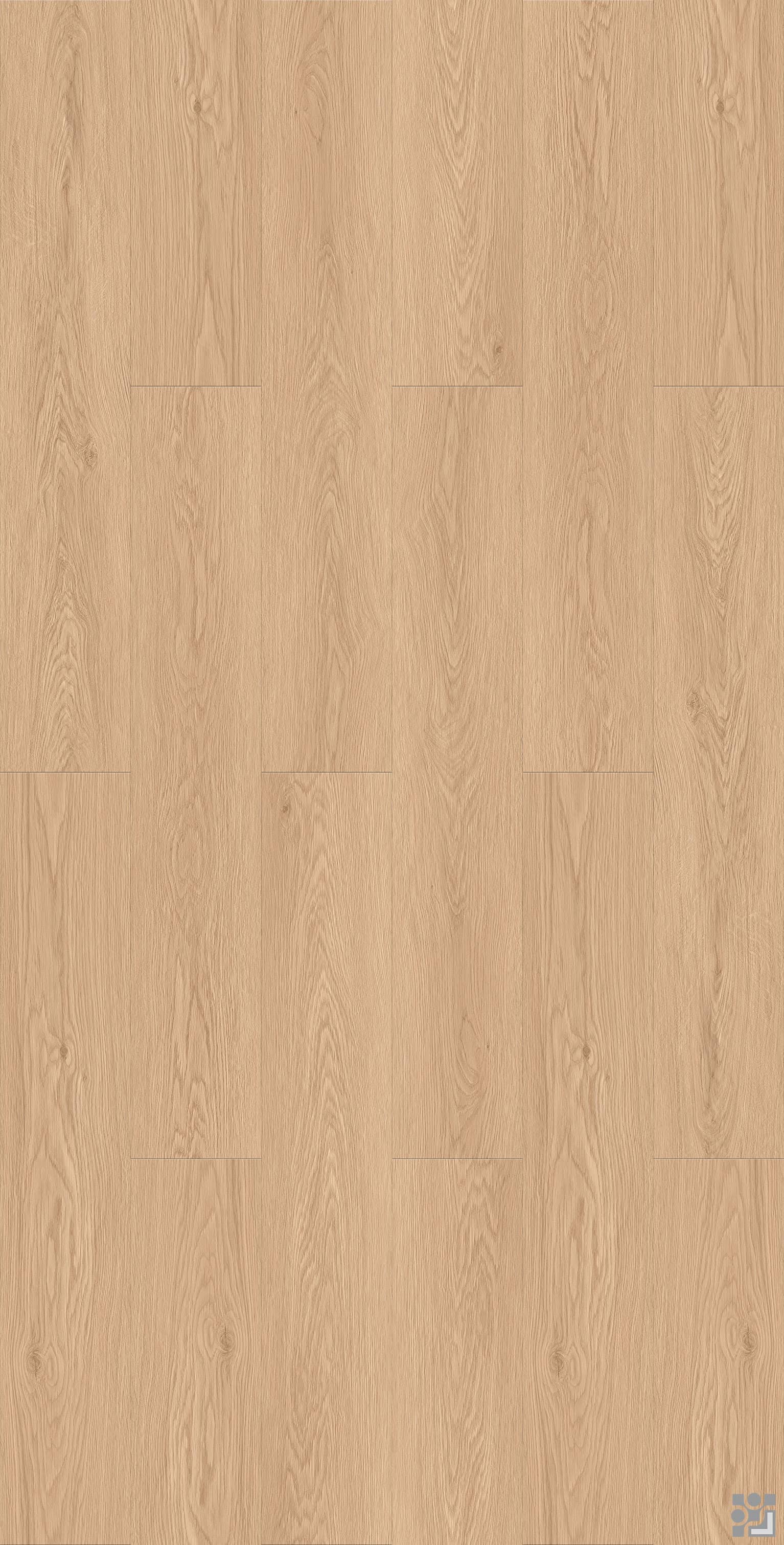 Morn Oak flooring decorative paper with fine straight grain, soft cathedral patterns, medullary rays and natural knots-2