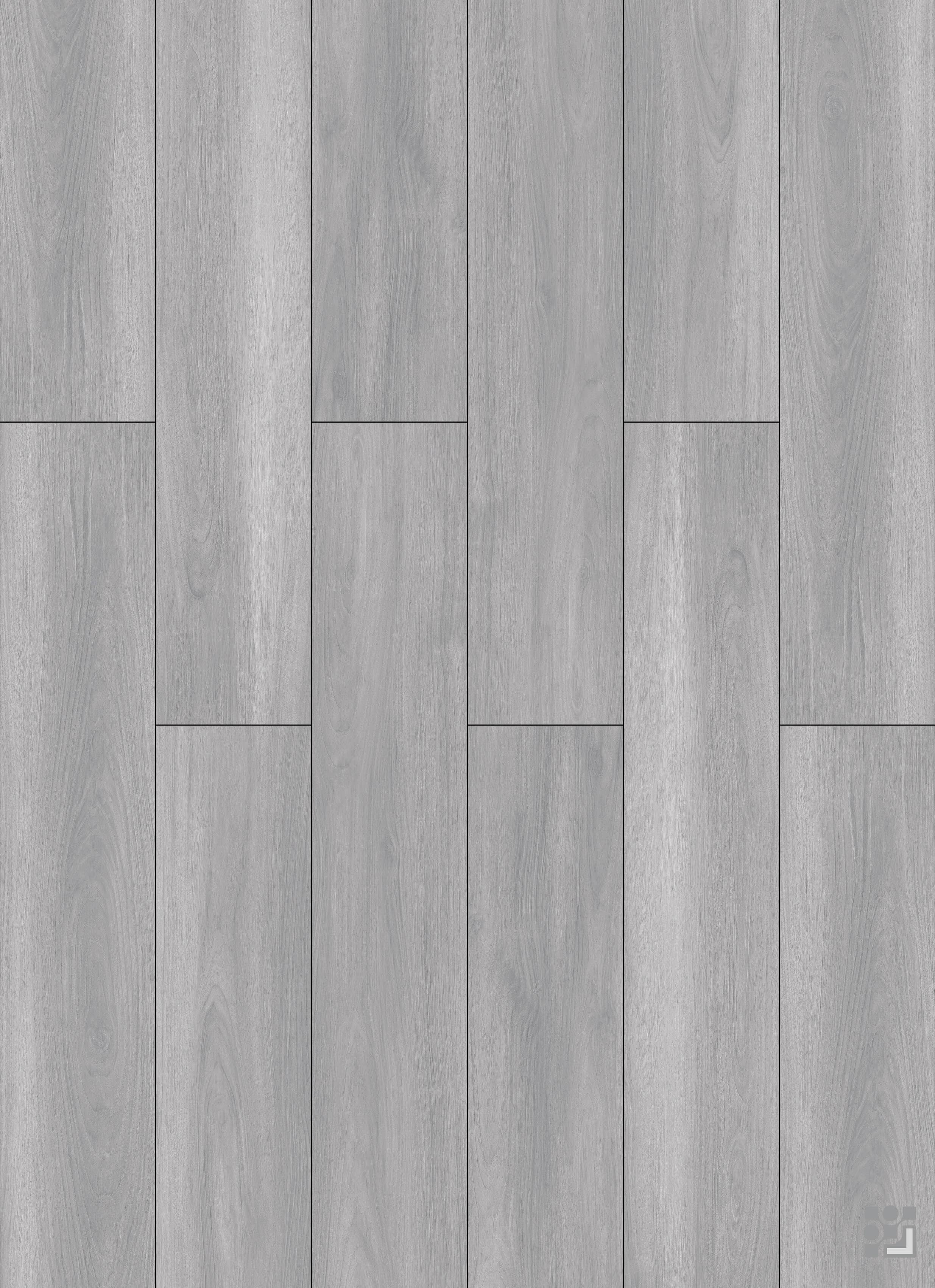Salamanca Oak flooring decorative paper with fine straight grain, elongated cathedral figures and a clean long-plank layout