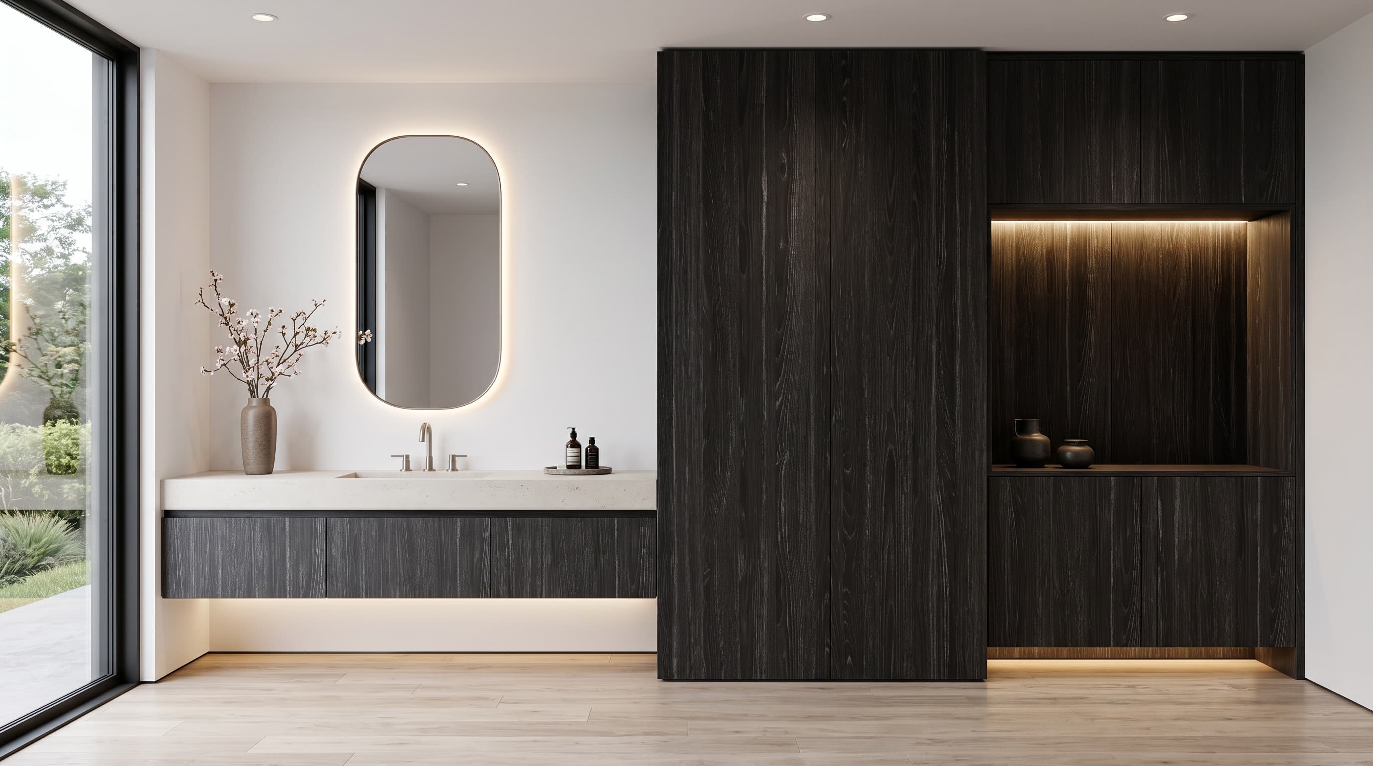 Deco Oak_Floor,Ceiling,Oak,Hickory,Straight Grain,Semi-crown Grain,Plank 1230mm,Plank 2460mm