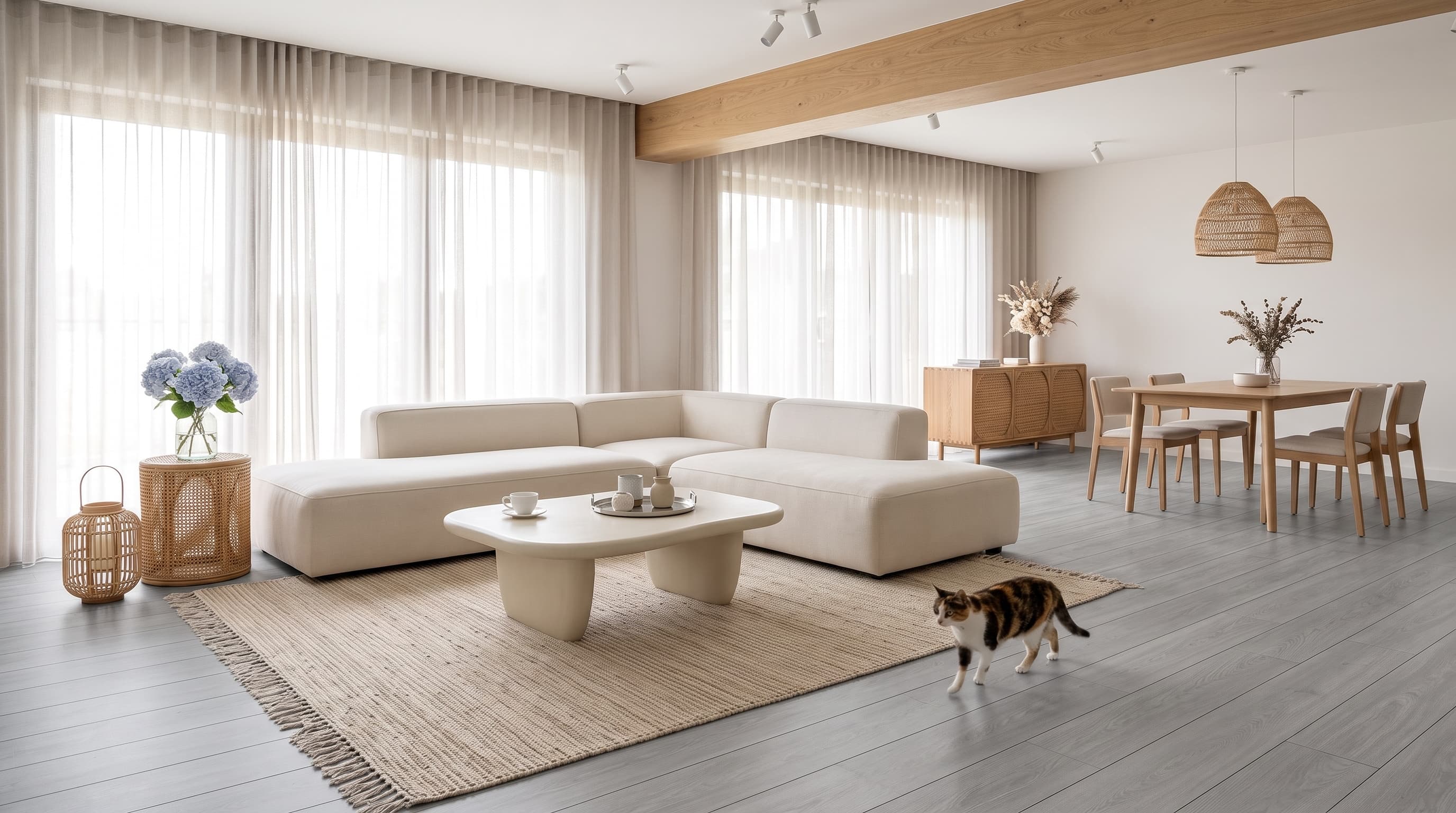 Limousin Oak_Floor,Oak,Straight Grain,Plank 1230mm