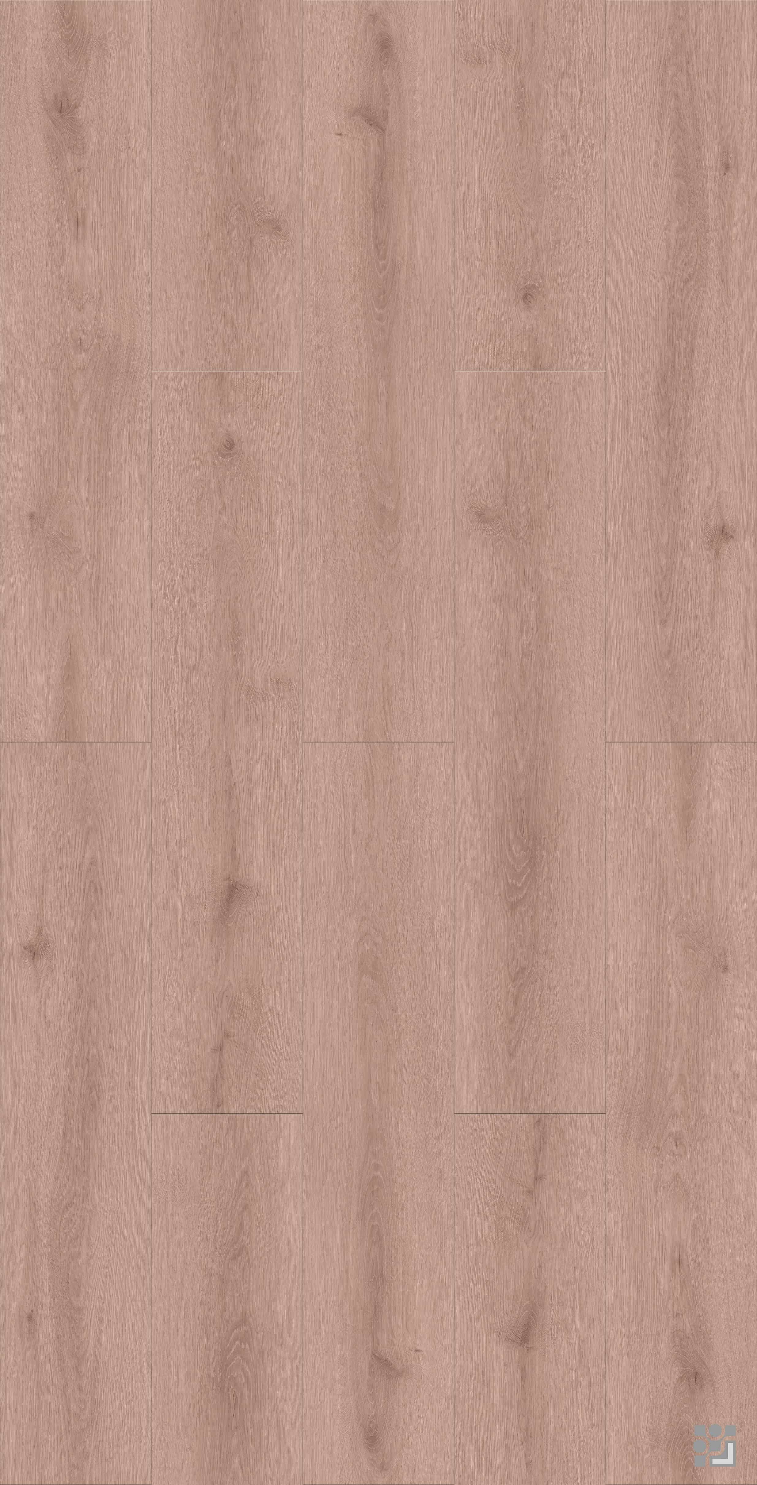 Queensland Oak flooring decorative paper with fine straight grain, slender cathedral patterns and scattered natural knots-10
