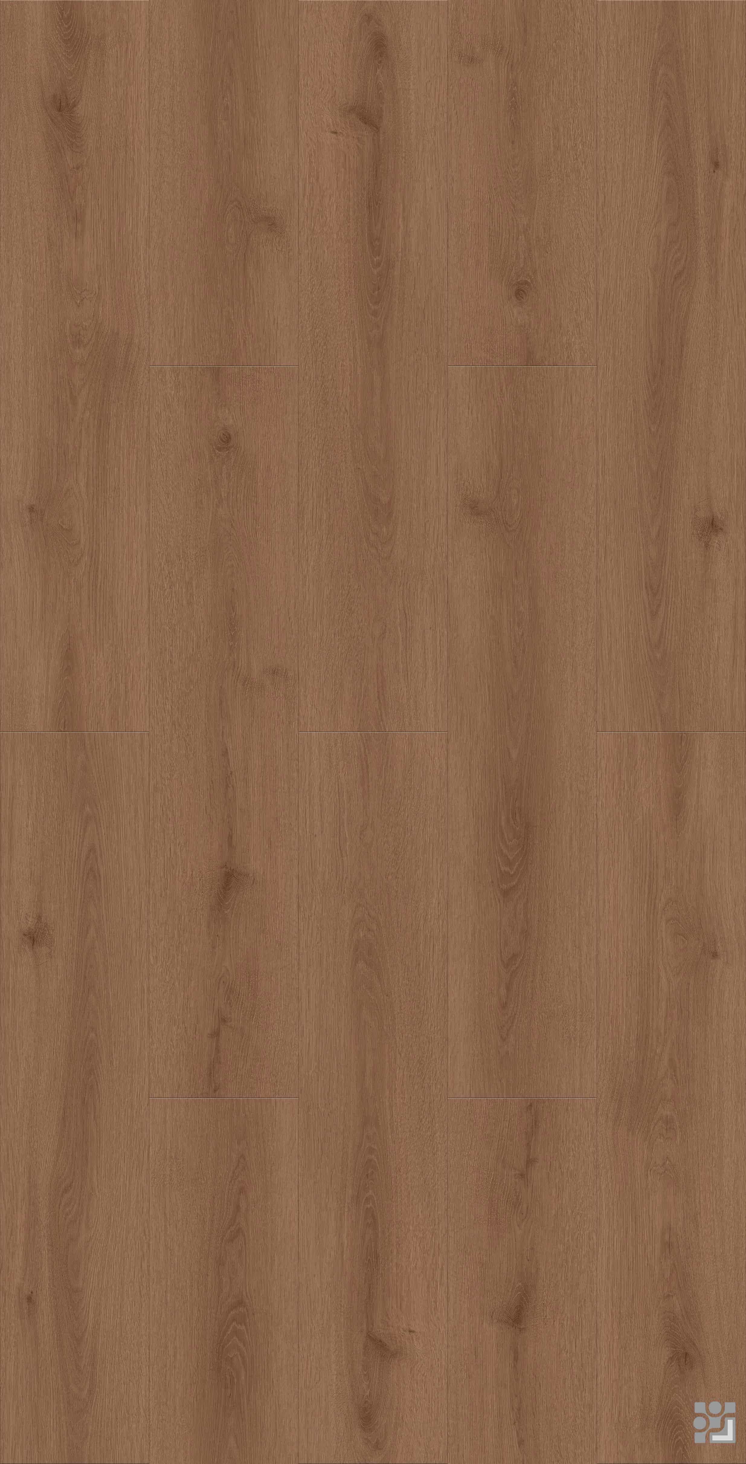 Queensland Oak flooring decorative paper with fine straight grain, slender cathedral patterns and scattered natural knots-6