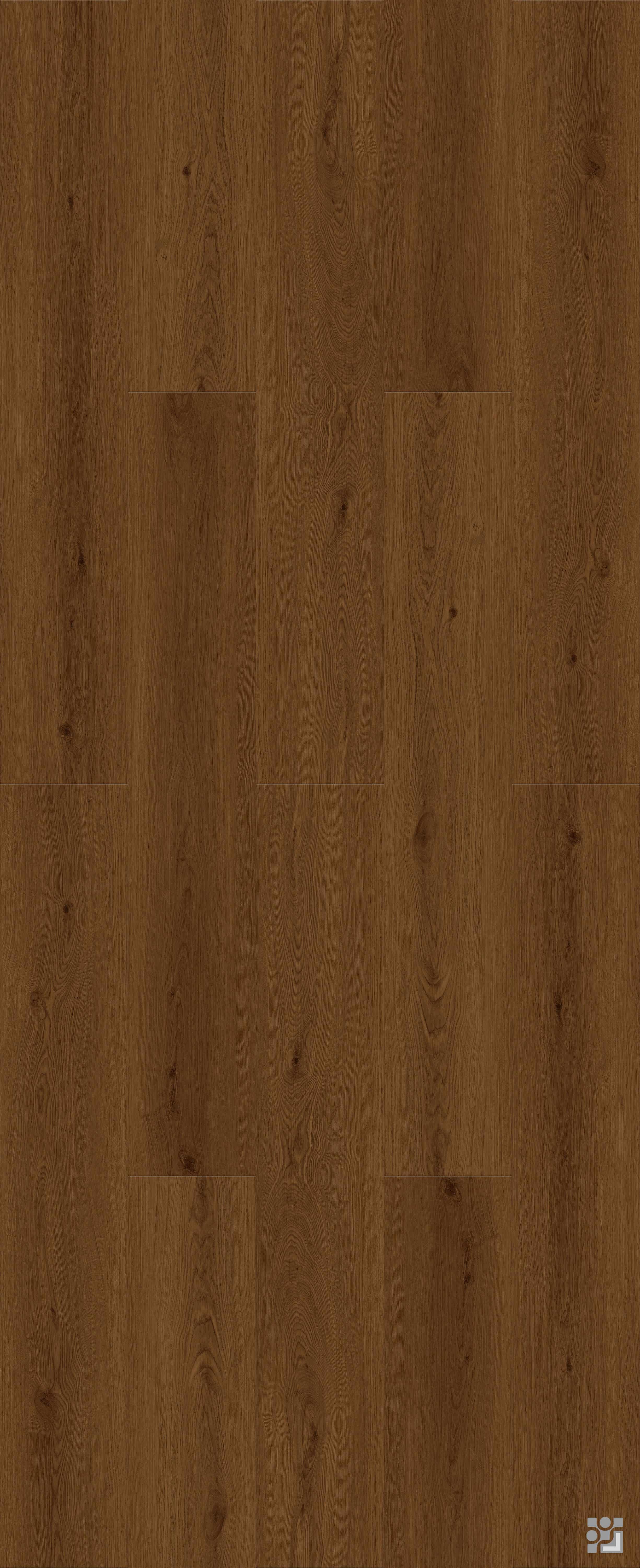 Arden Oak flooring decorative paper with fine straight grain, elongated cathedral figures and scattered natural knots-5