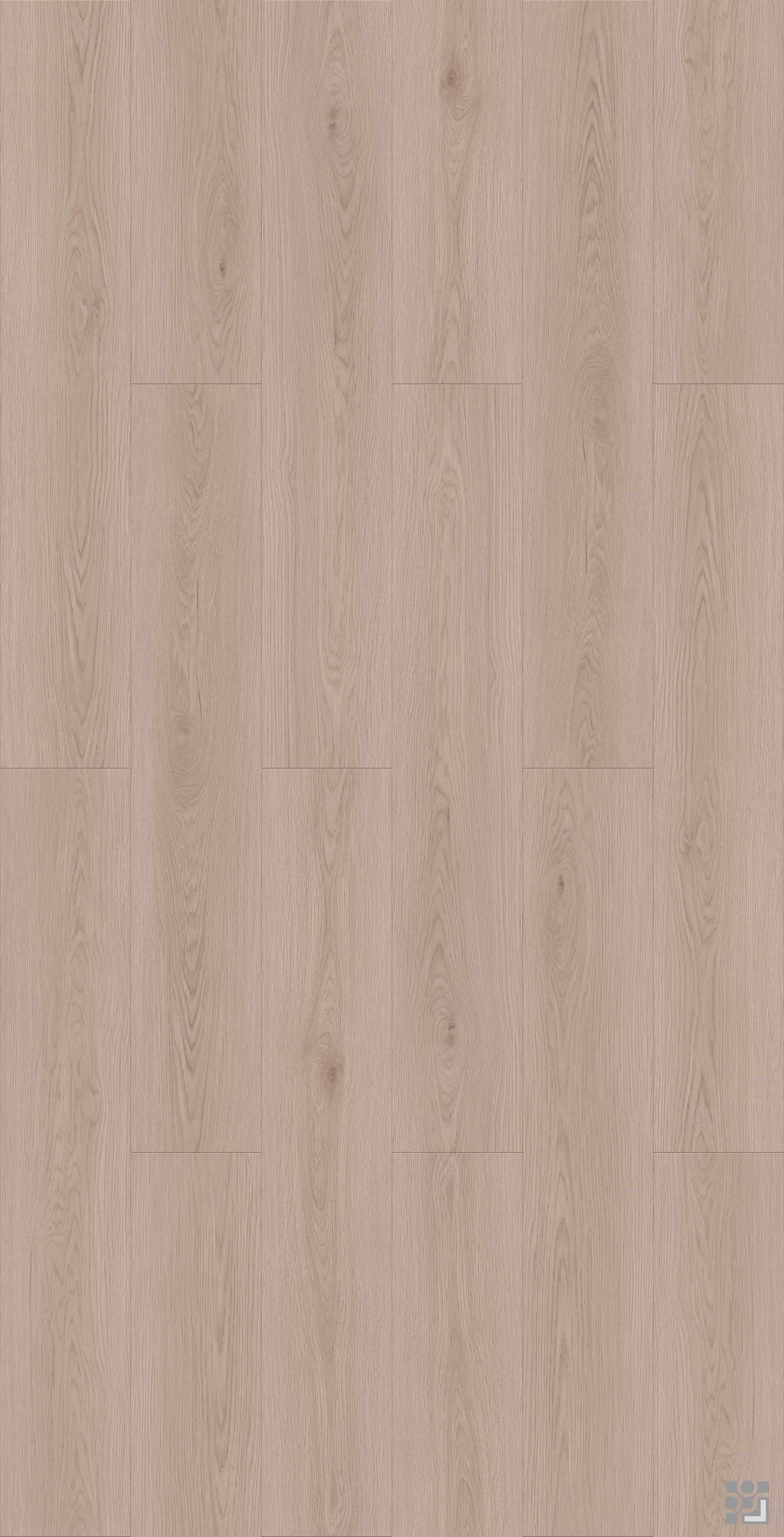 Tuscan Oak flooring decorative paper with fine straight grain, elongated cathedral patterns and scattered natural knots-9