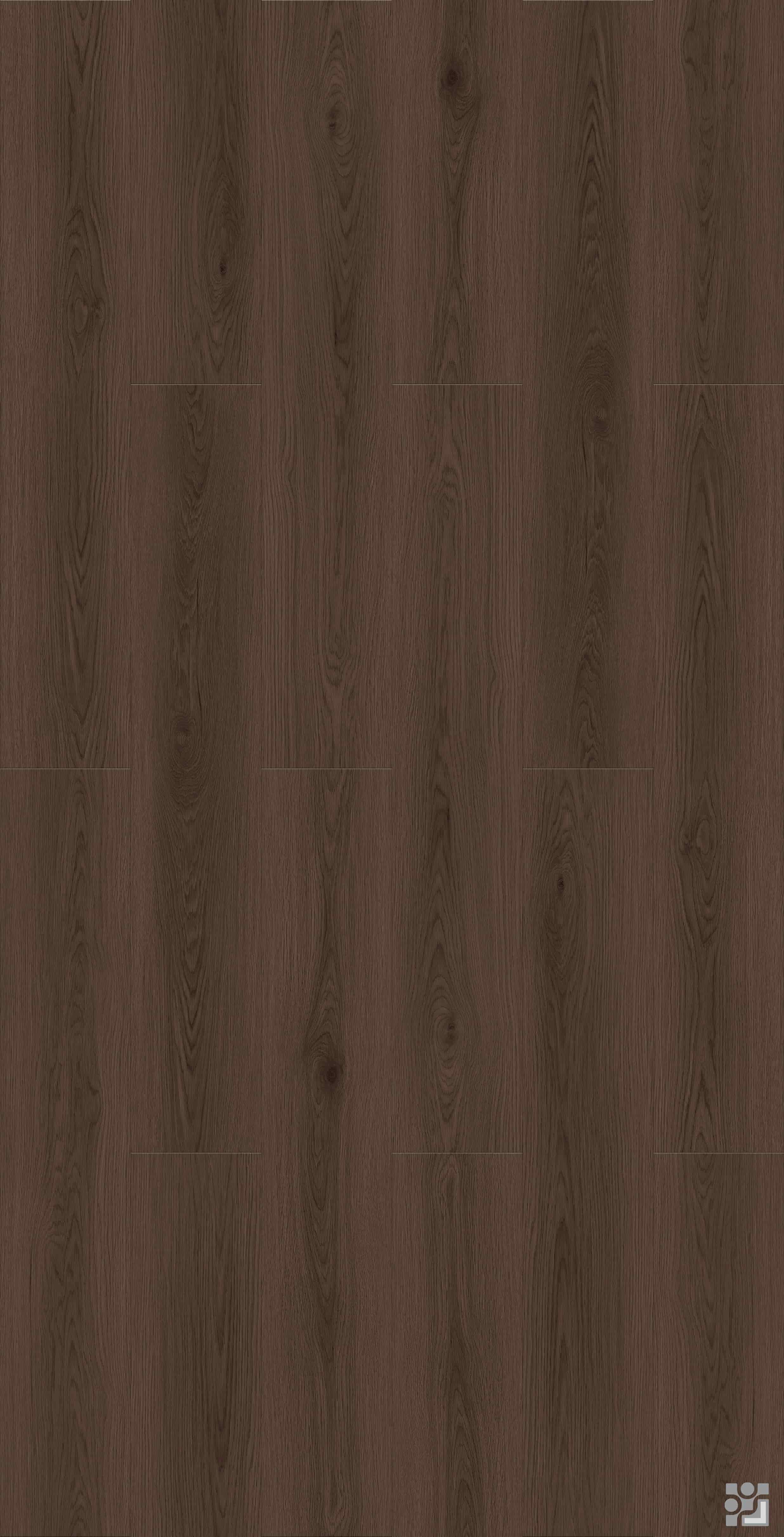 Tuscan Oak flooring decorative paper with fine straight grain, elongated cathedral patterns and scattered natural knots-8