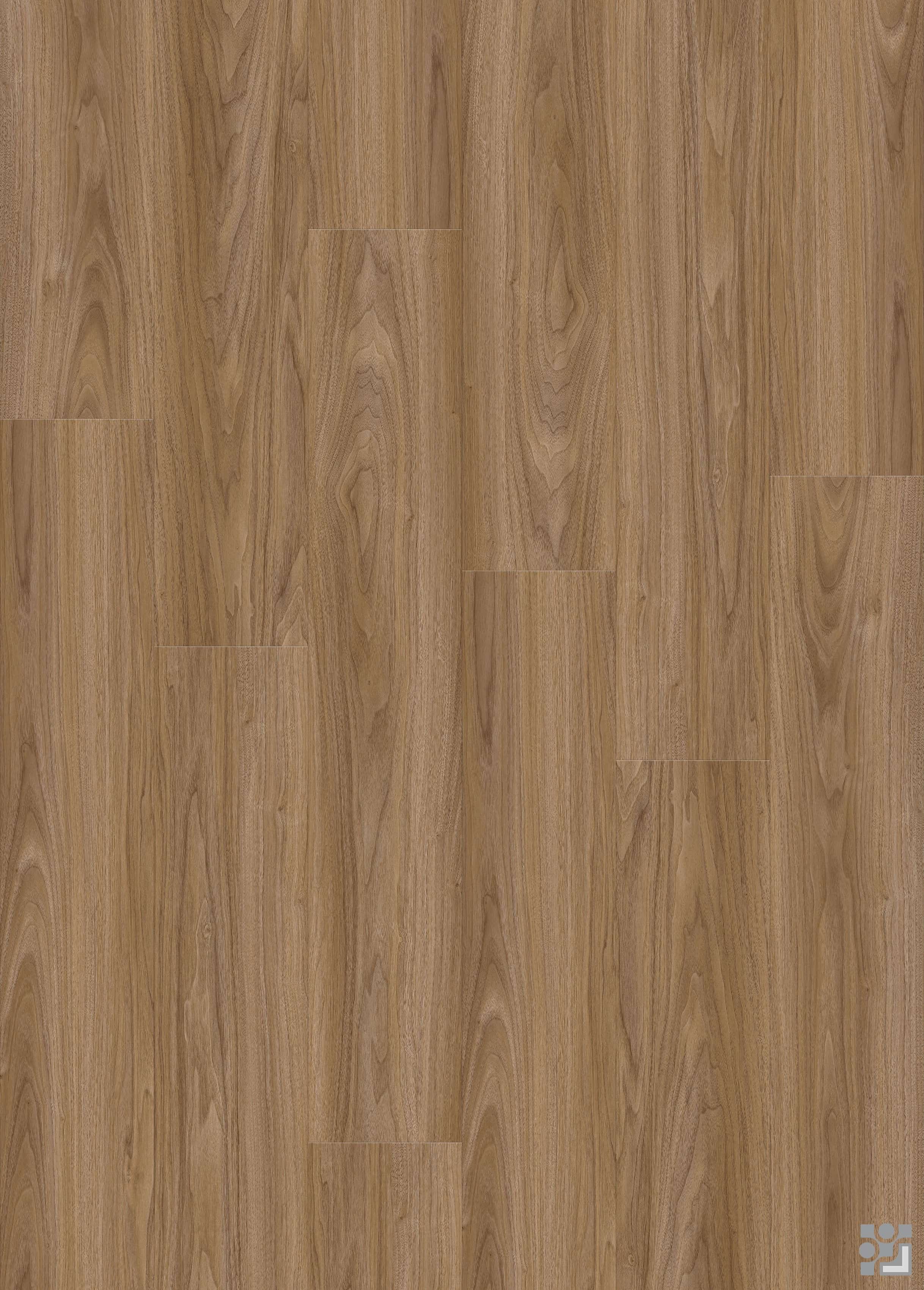 Kafka Walnut warm brown wood flooring with natural walnut grain and elegant tonal variation