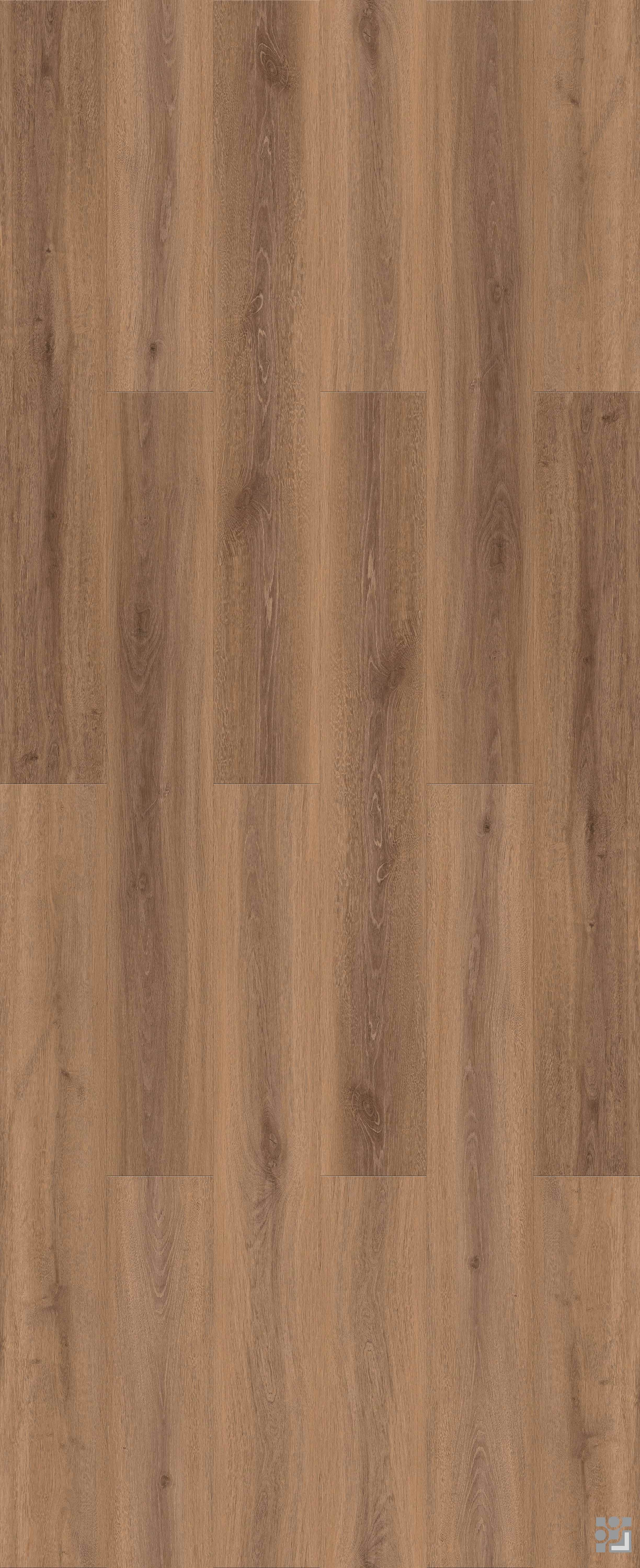 Rajan Oak flooring decorative paper with varied plank tones, fine grain and scattered natural knots-3