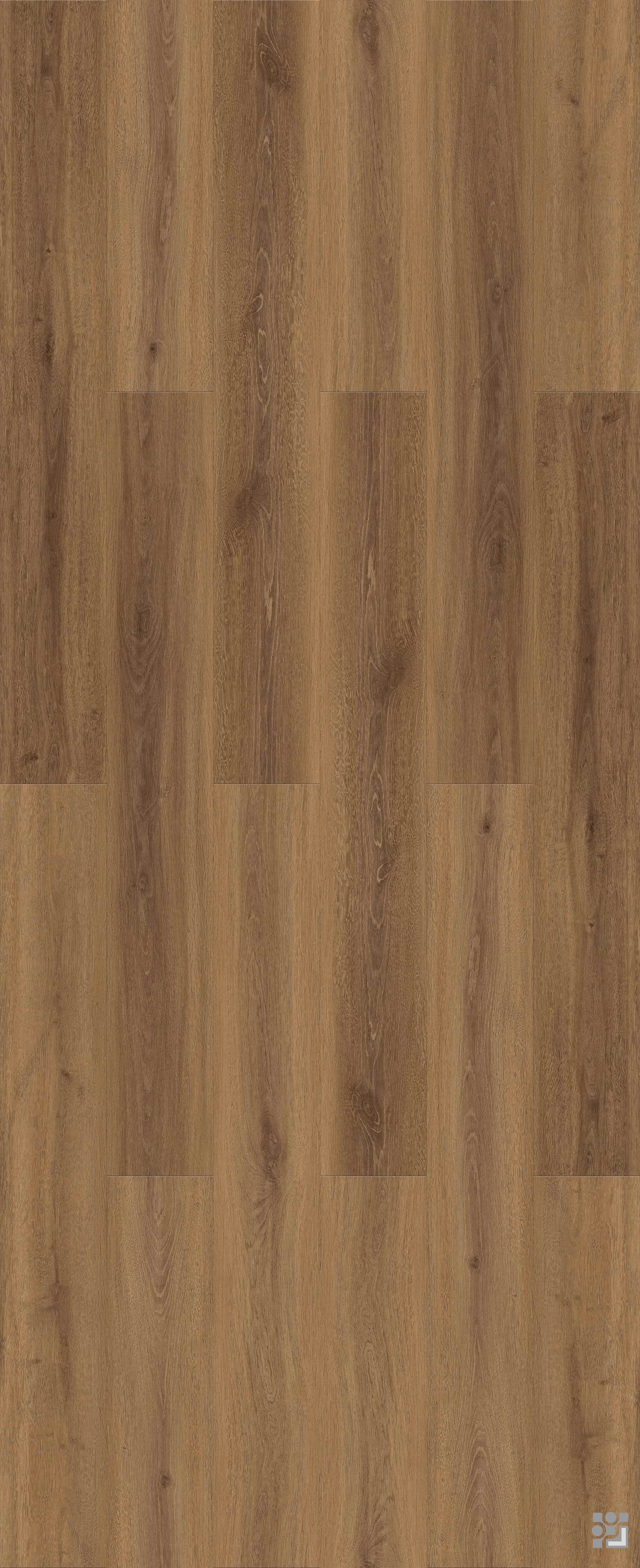 Rajan Oak flooring decorative paper with varied plank tones, fine grain and scattered natural knots-4