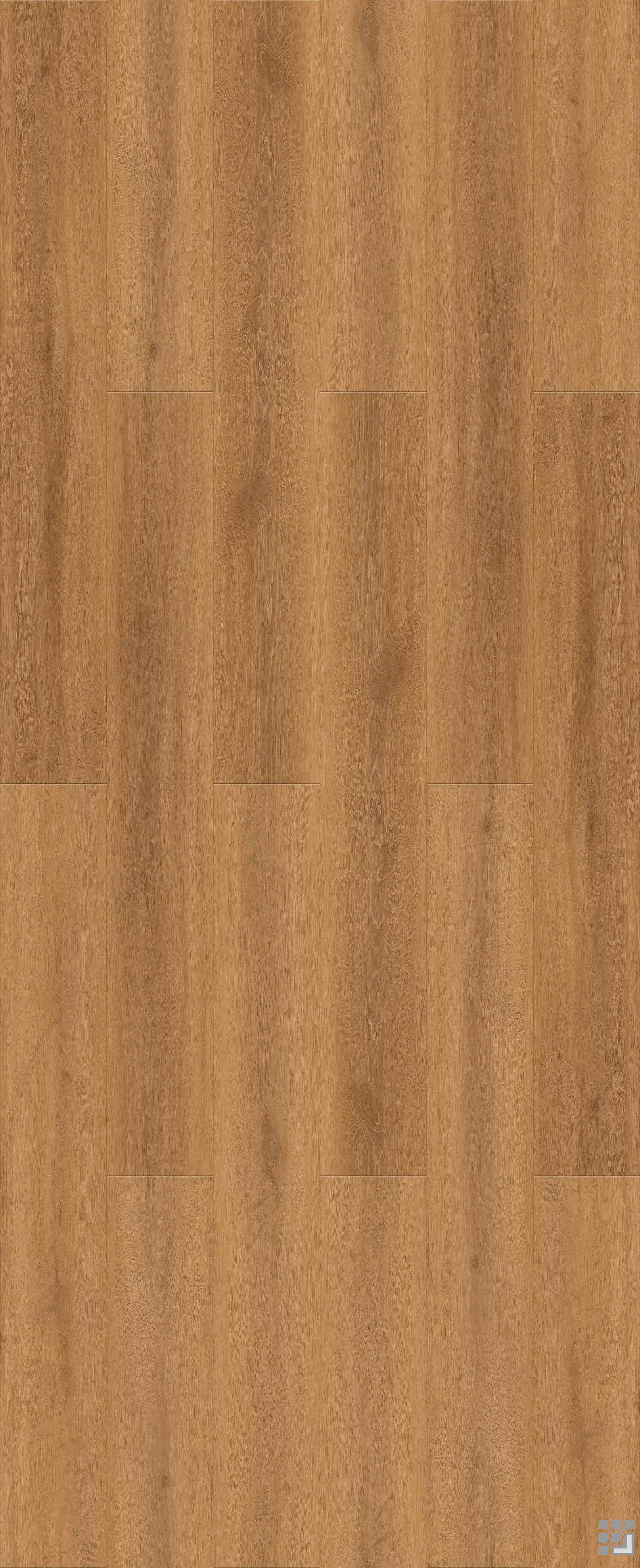 Rajan Oak flooring decorative paper with varied plank tones, fine grain and scattered natural knots-7