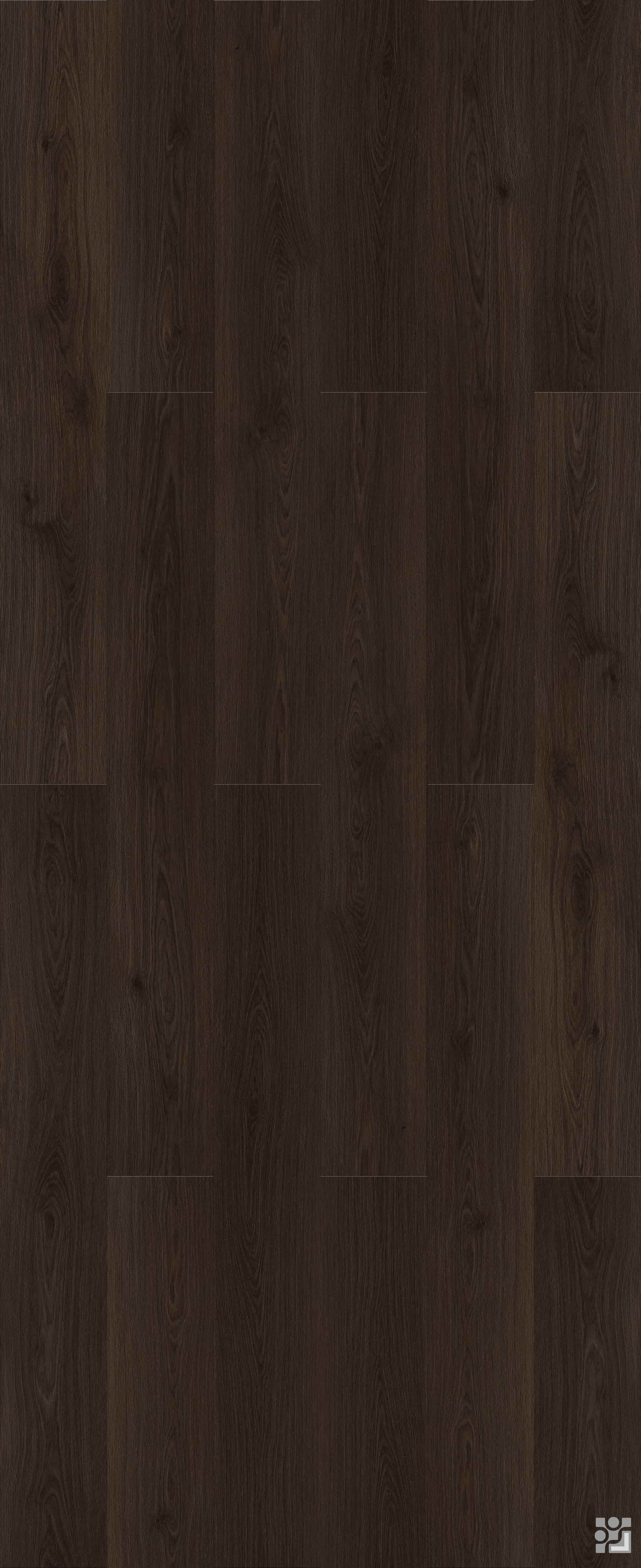 Warm Mist Oak flooring decorative paper with low-contrast straight grain, gentle cathedral figures and subtle knots-12