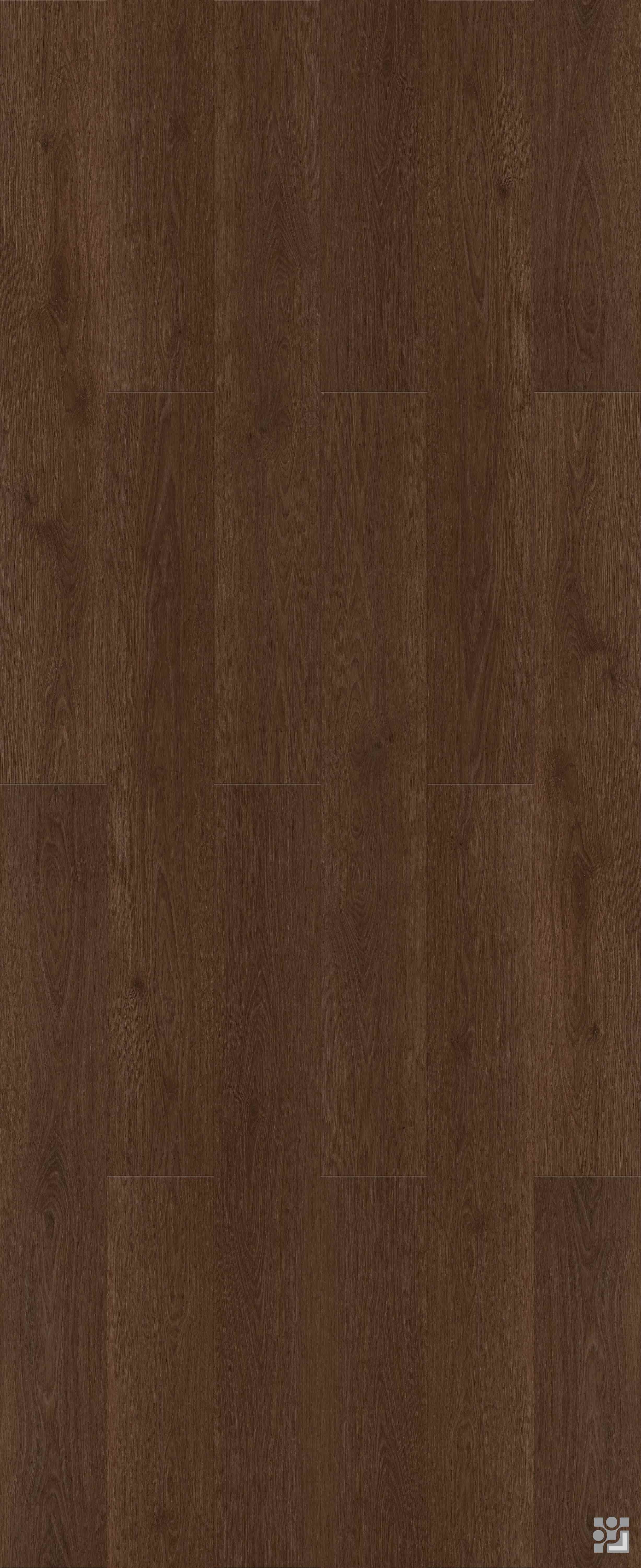 Warm Mist Oak flooring decorative paper with low-contrast straight grain, gentle cathedral figures and subtle knots-11