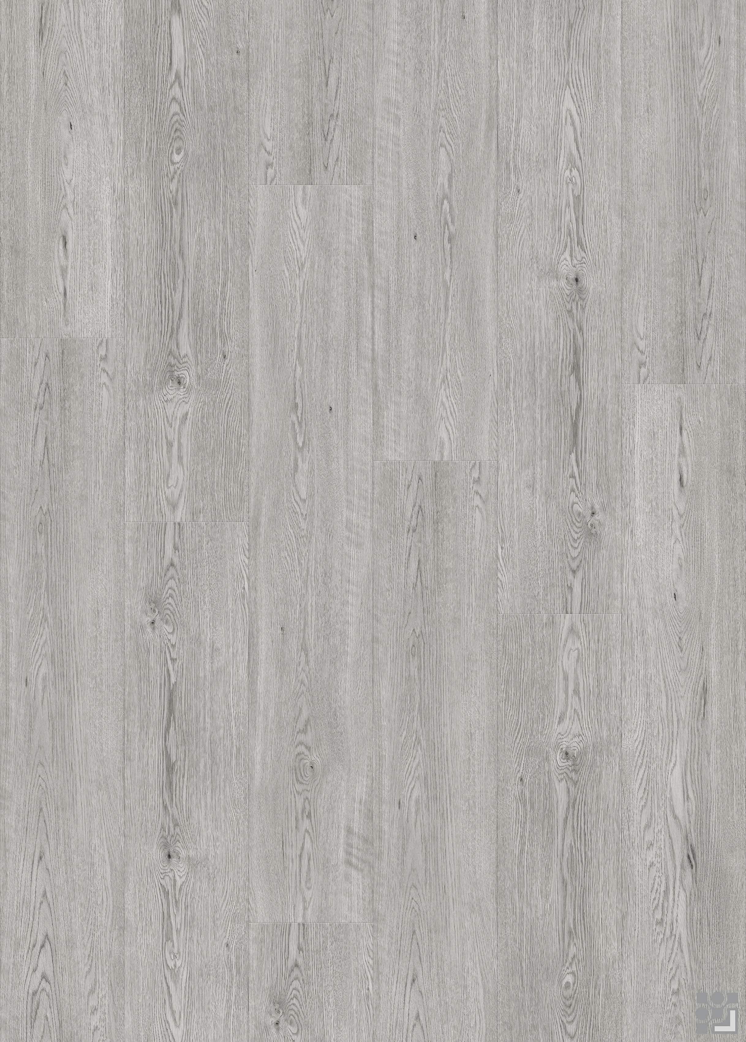 Pale sand-beige Morante Oak flooring decorative paper with delicate straight grain, soft cathedral figures, sparse knots and a clean long-plank layout