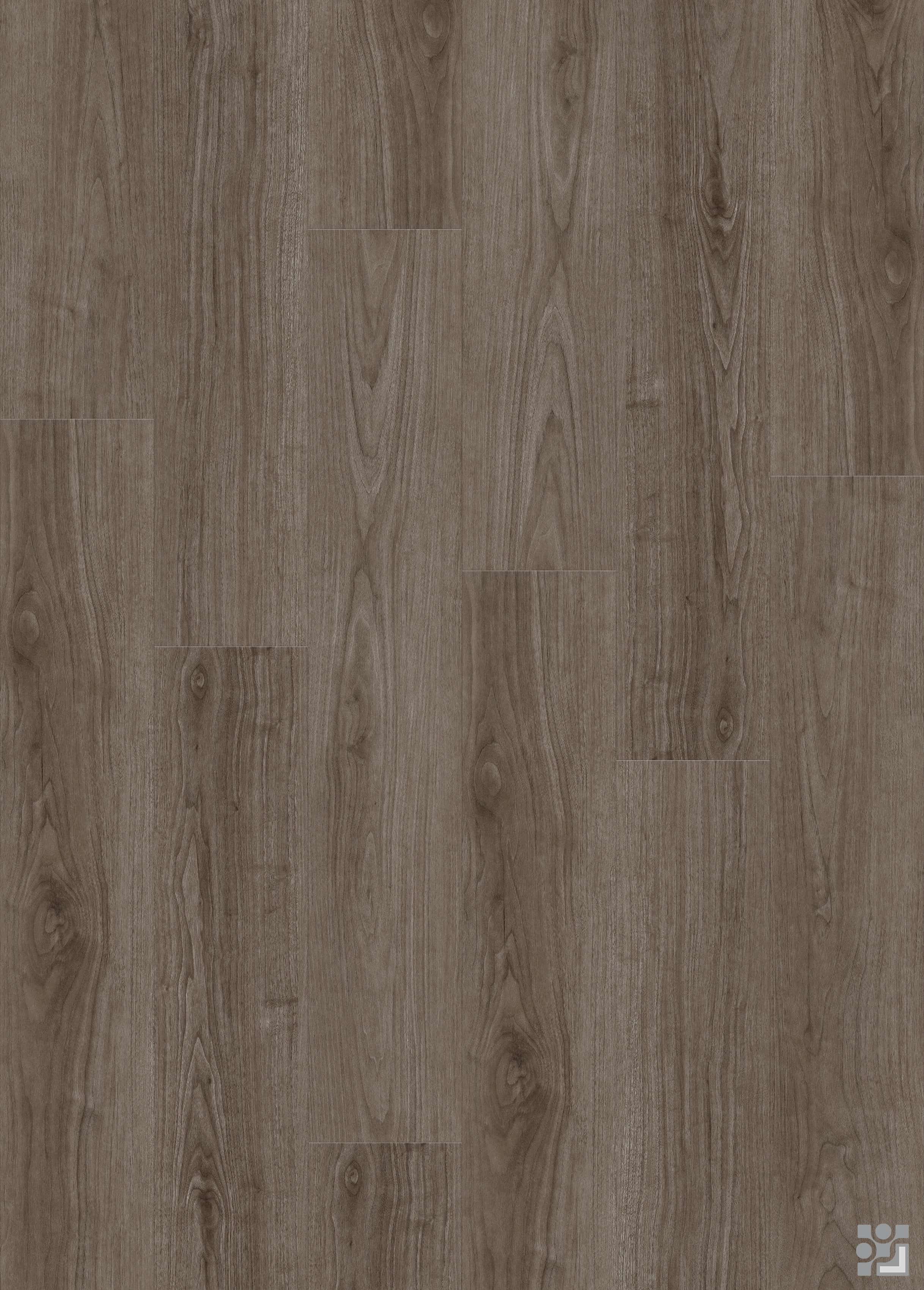 Marquez Walnut walnut flooring decorative paper with warm brown natural wood grain and realistic knot details