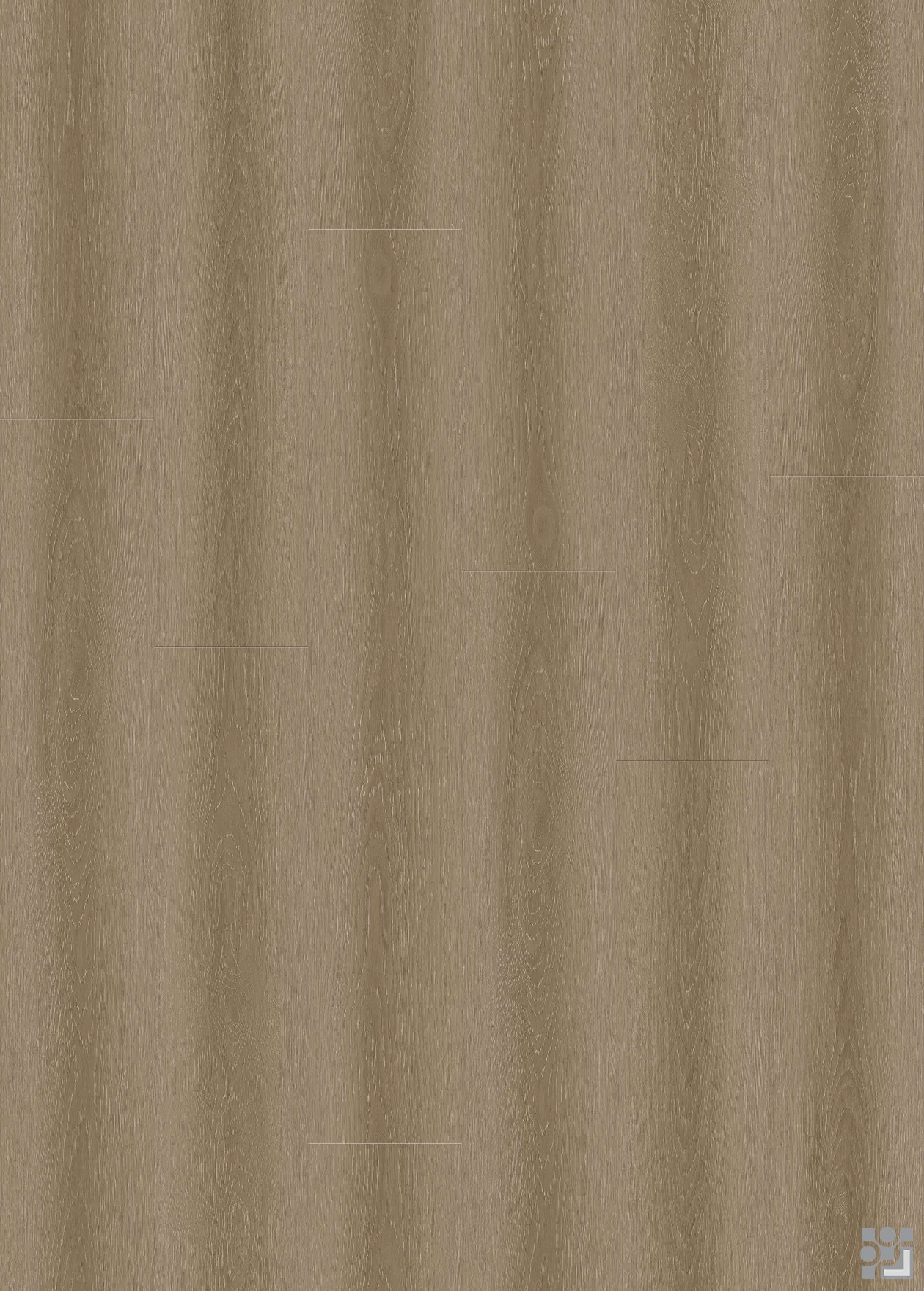 Davis Oak oak flooring decorative paper with warm natural wood tone and subtle realistic oak grain