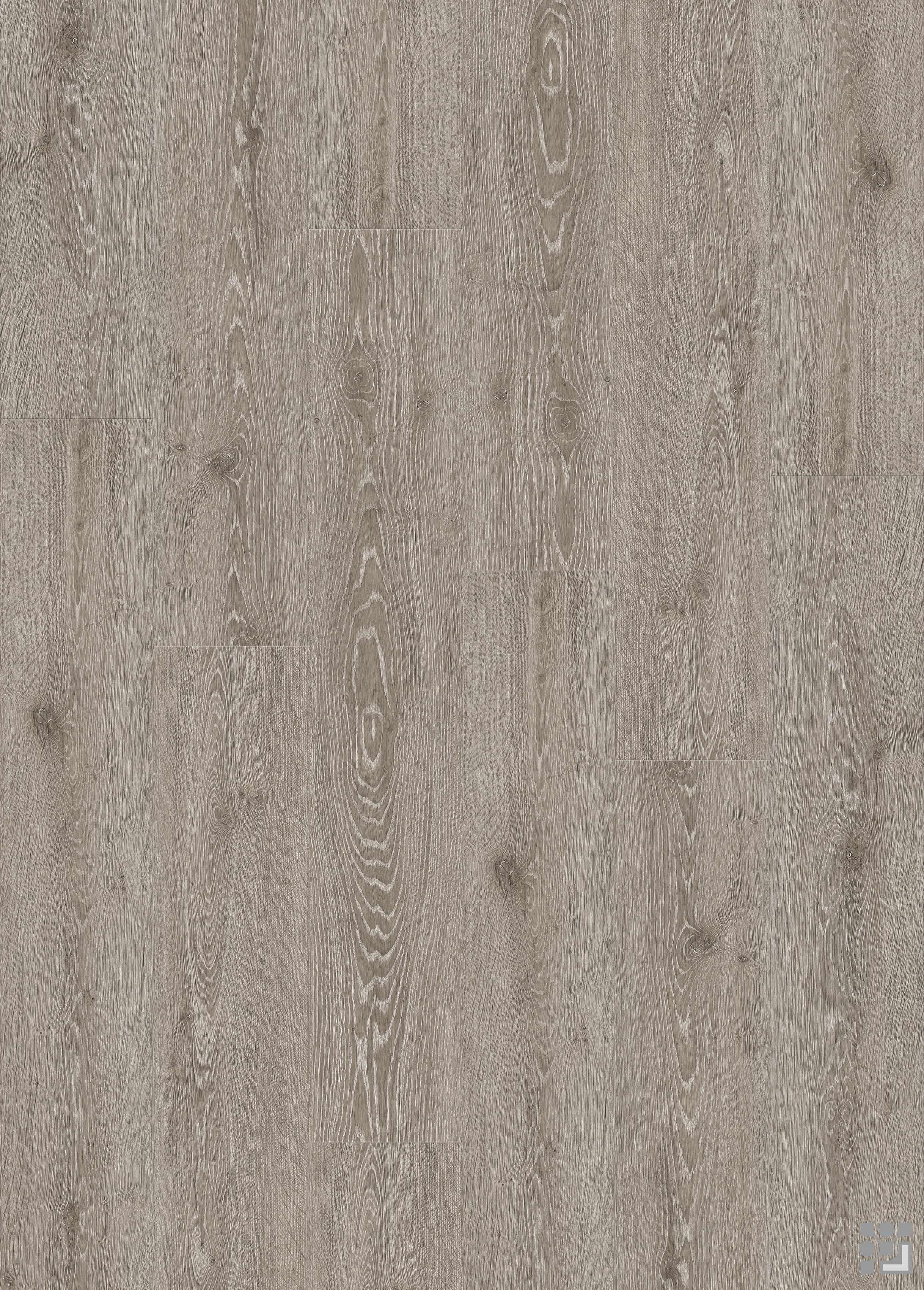 Charte Oak decorative flooring paper with defined cathedral grain, fine linear texture, subtle knots and a natural long-plank oak pattern