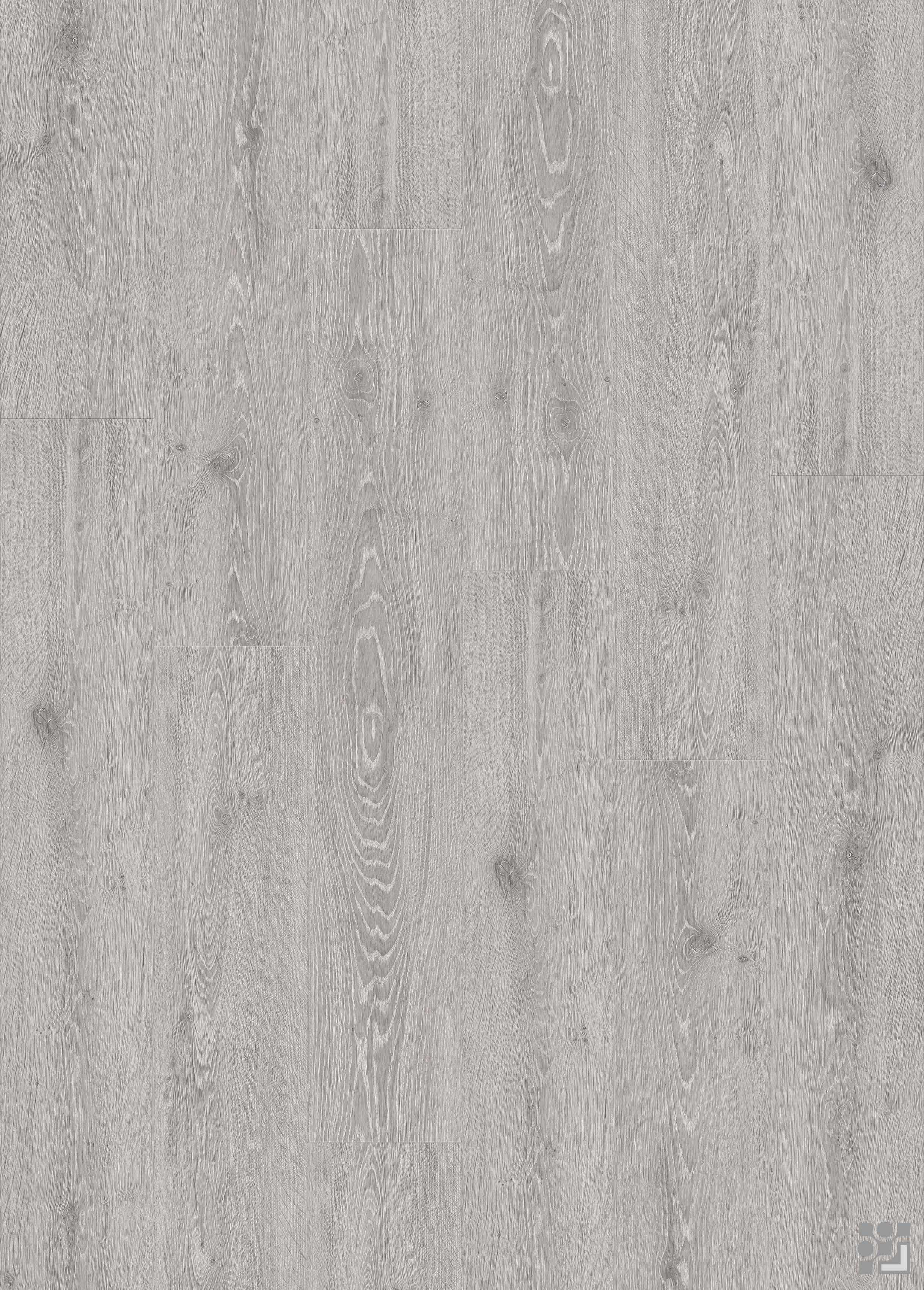 Charte Oak decorative flooring paper with defined cathedral grain, fine linear texture, subtle knots and a natural long-plank oak pattern