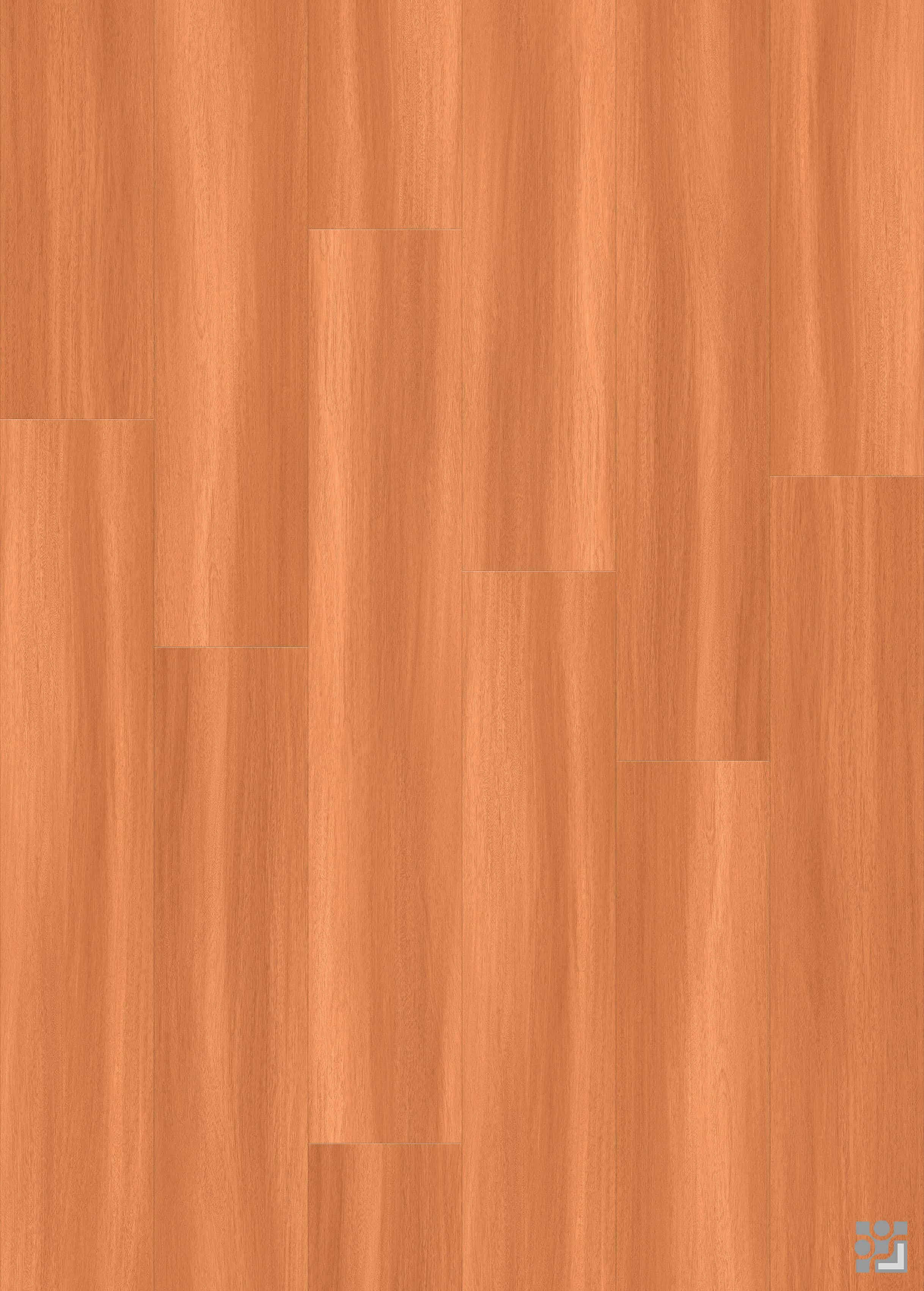 Nicola Oak decorative flooring paper with fine linear grain, gentle variation and a clean plank layout
